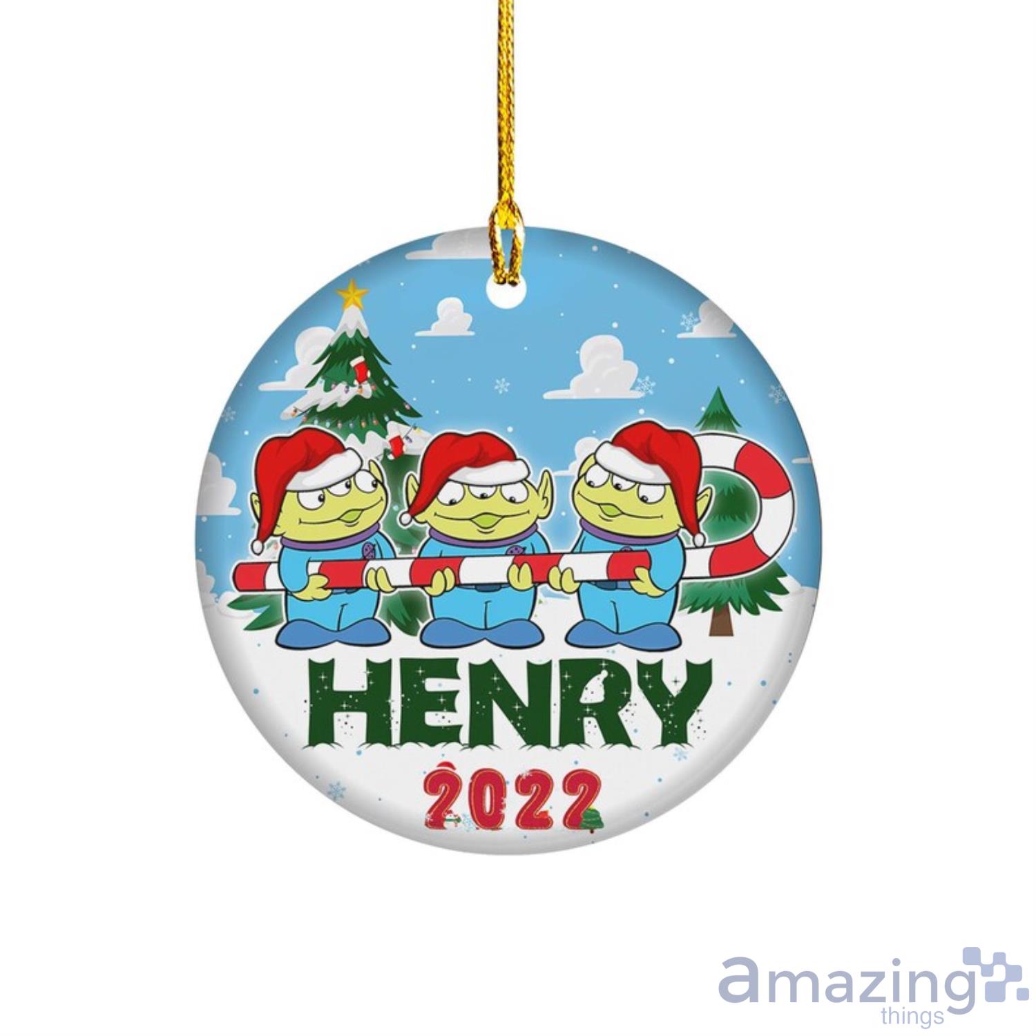 Personalized Name Aliens Toy Story Ornament Toy Story Christmas Ornament Aliens Christmas Ornament Disney Christmas Product Photo 1
