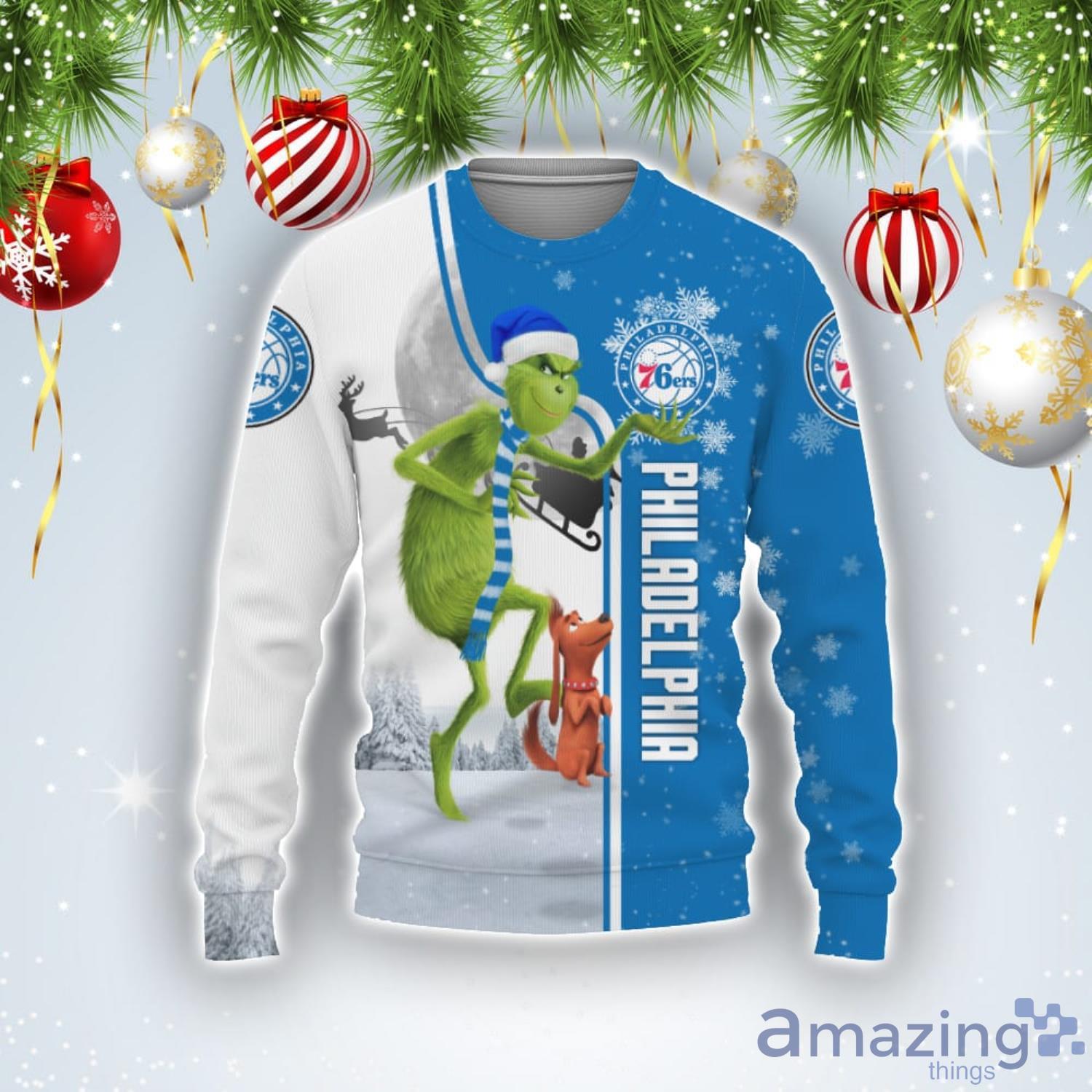 Philadelphia 76ers Ugly Sweaters, 76ers Ugly Christmas Sweater