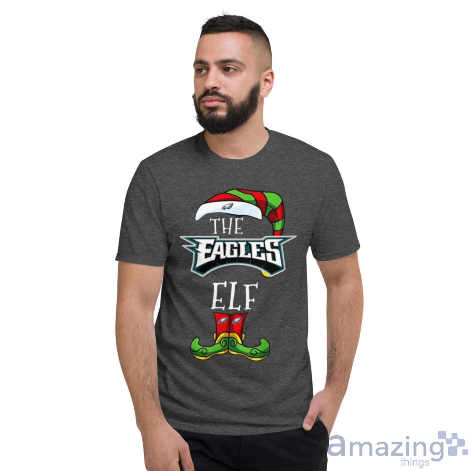 Philadelphia Eagles Christmas ELF Funny NFL T-Shirt