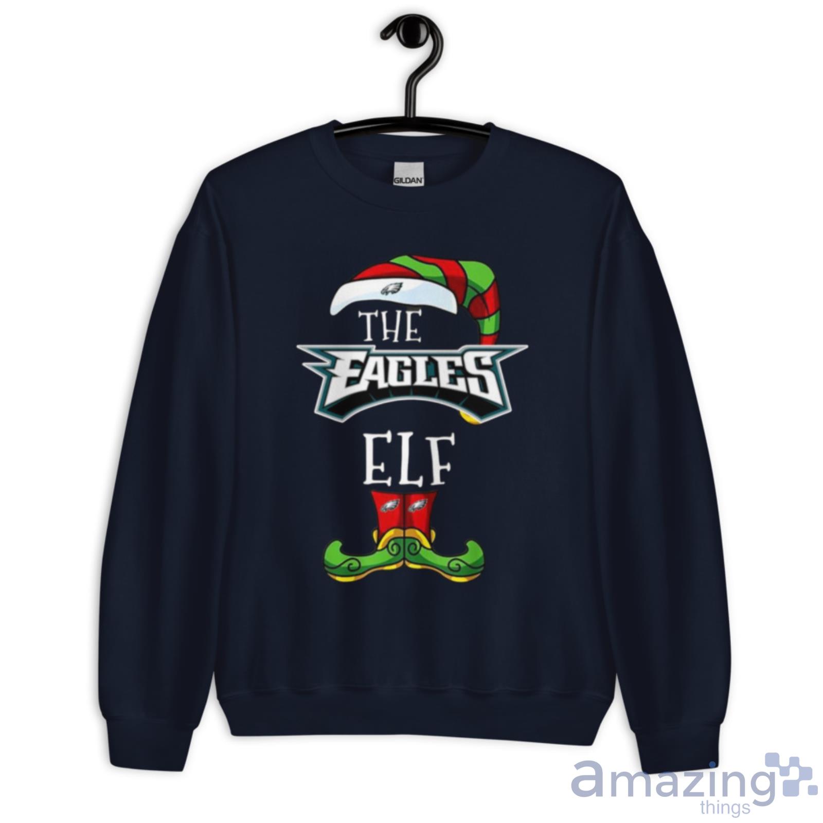 Philadelphia Eagles Christmas ELF Funny NFL Youth T-Shirt