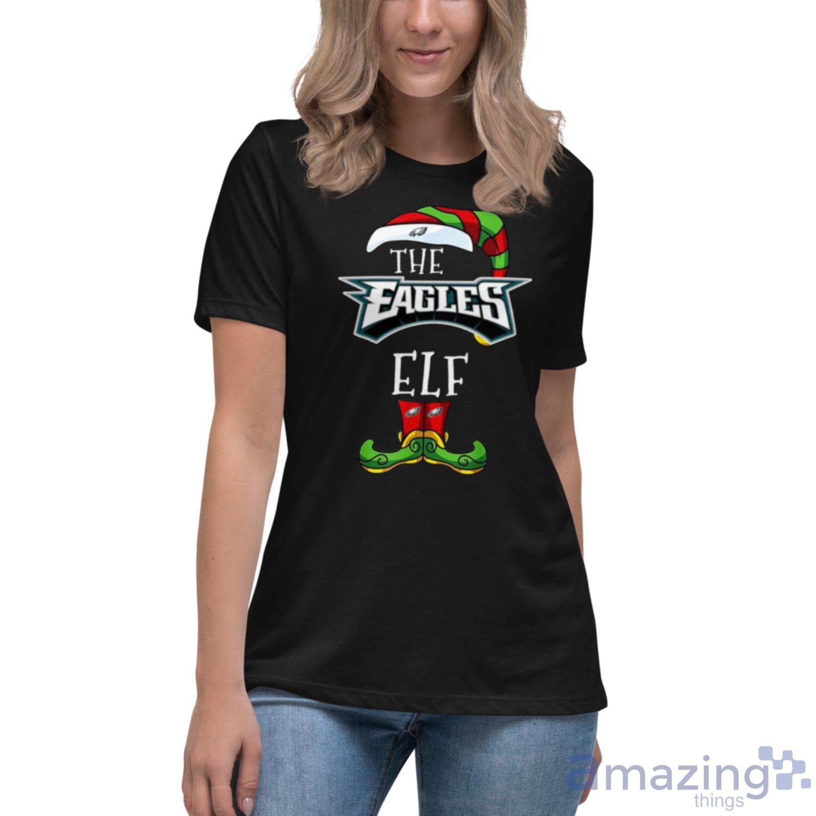 Philadelphia Eagles Christmas ELF Funny NFL Youth T-Shirt