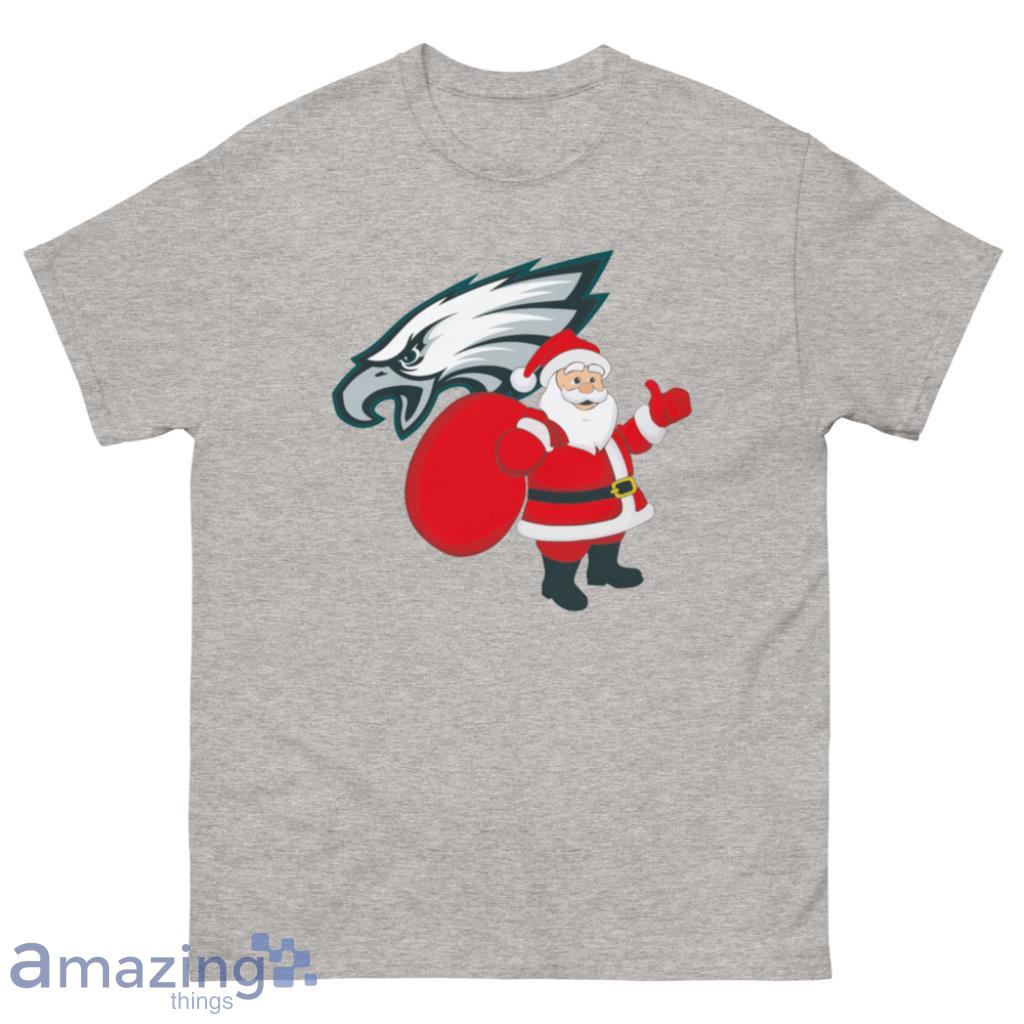 Philadelphia Eagles NFL Santa Claus Christmas Shirt - 500 Men’s Classic Tee Gildan