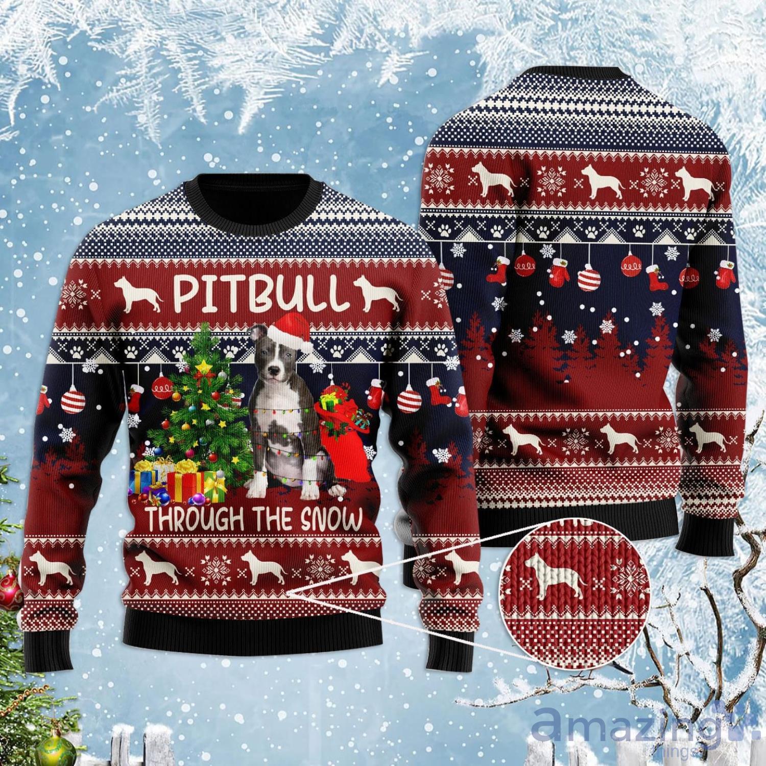 Pitbull xmas clearance sweater