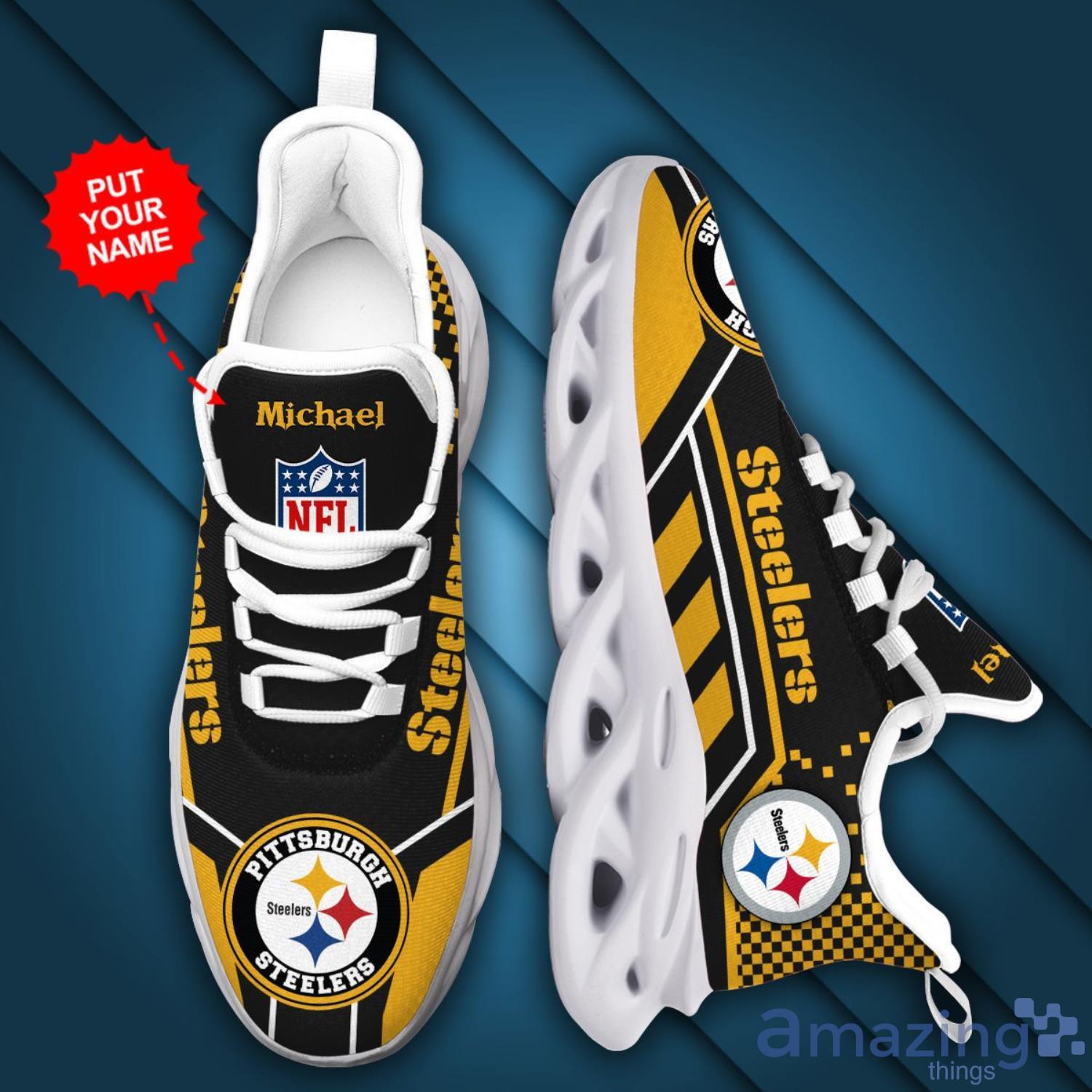 Pittsburgh Steelers Ultra Cool Max Soul Shoes Running Shoes For