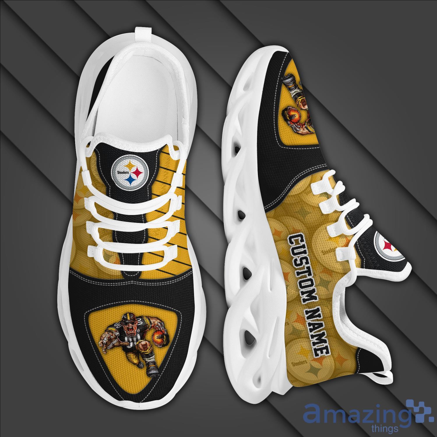 Pittsburgh Steelers NFL Max Soul Sneakers Running Shoes