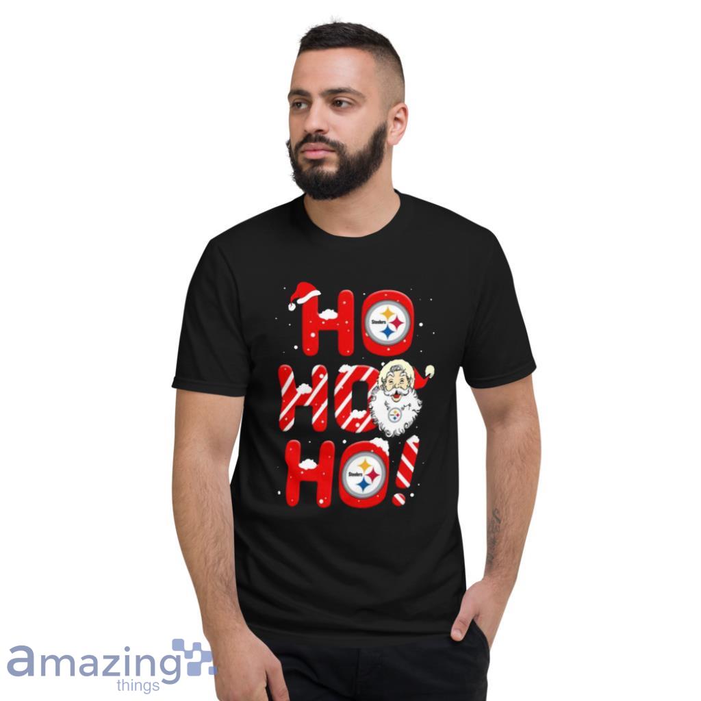 Pittsburgh Steelers Santa Claus Ho Ho Ho Christmas T-Shirt 