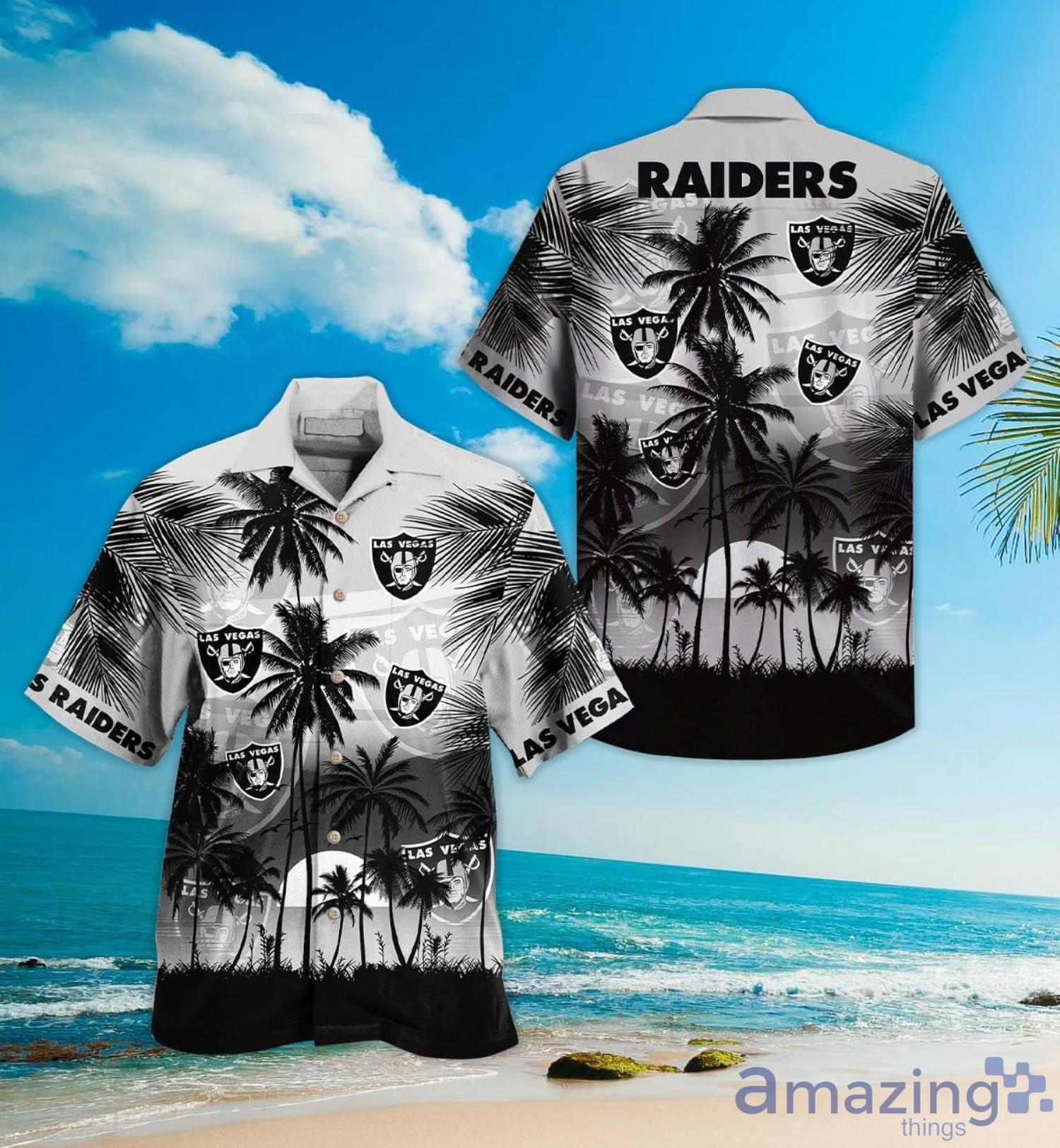 Raiders Coconut Hawaiian Shirt Product Photo 1