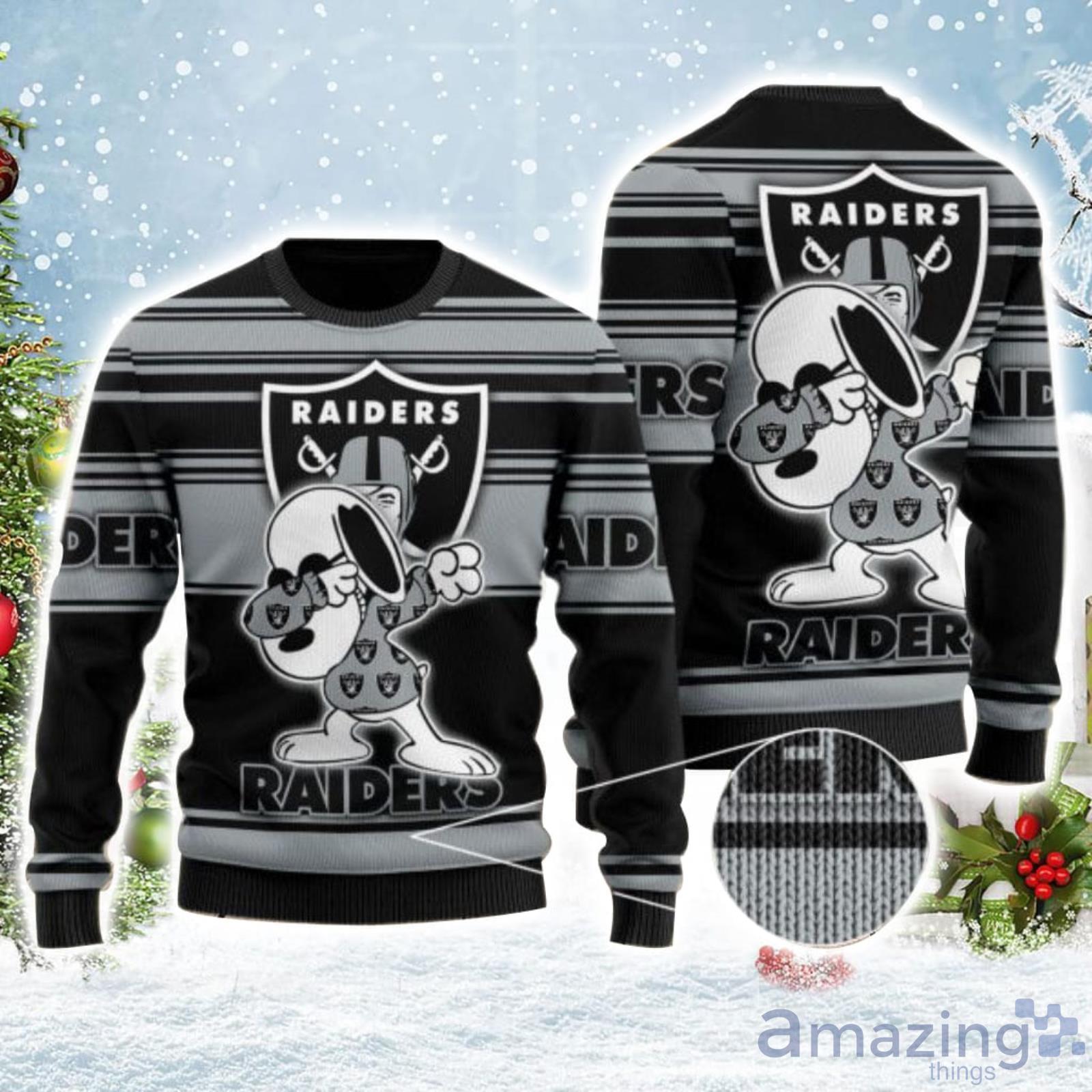 Raiders Ugly Sweater Cool Snoopy Ugly Christmas Sweater