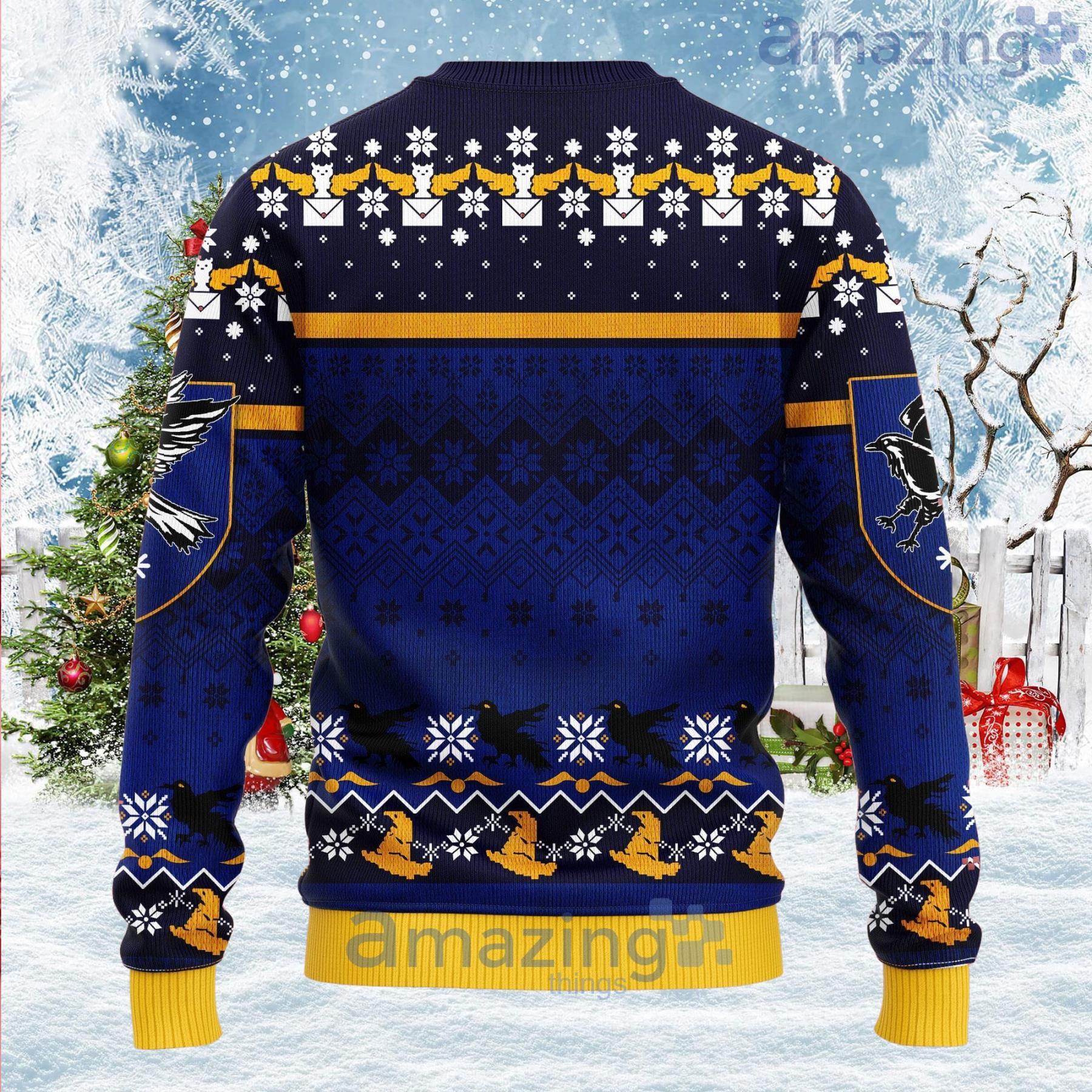 Ravenclaw Harry Potter Ugly Christmas Sweater image Ravenclaw Harry Potter Ugly Christmas Sweater Product Photo 2