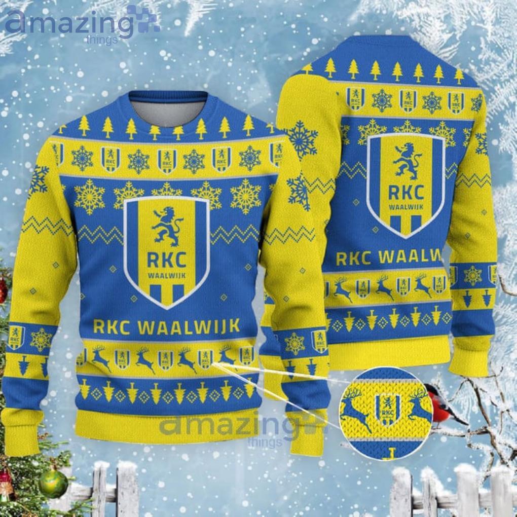 RKC Waalwijk Christmas Gift Ugly Christmas Sweater For Men And Women Product Photo 1 RKC Waalwijk Christmas Gift Ugly Christmas Sweater For Men And Women Product Photo 1