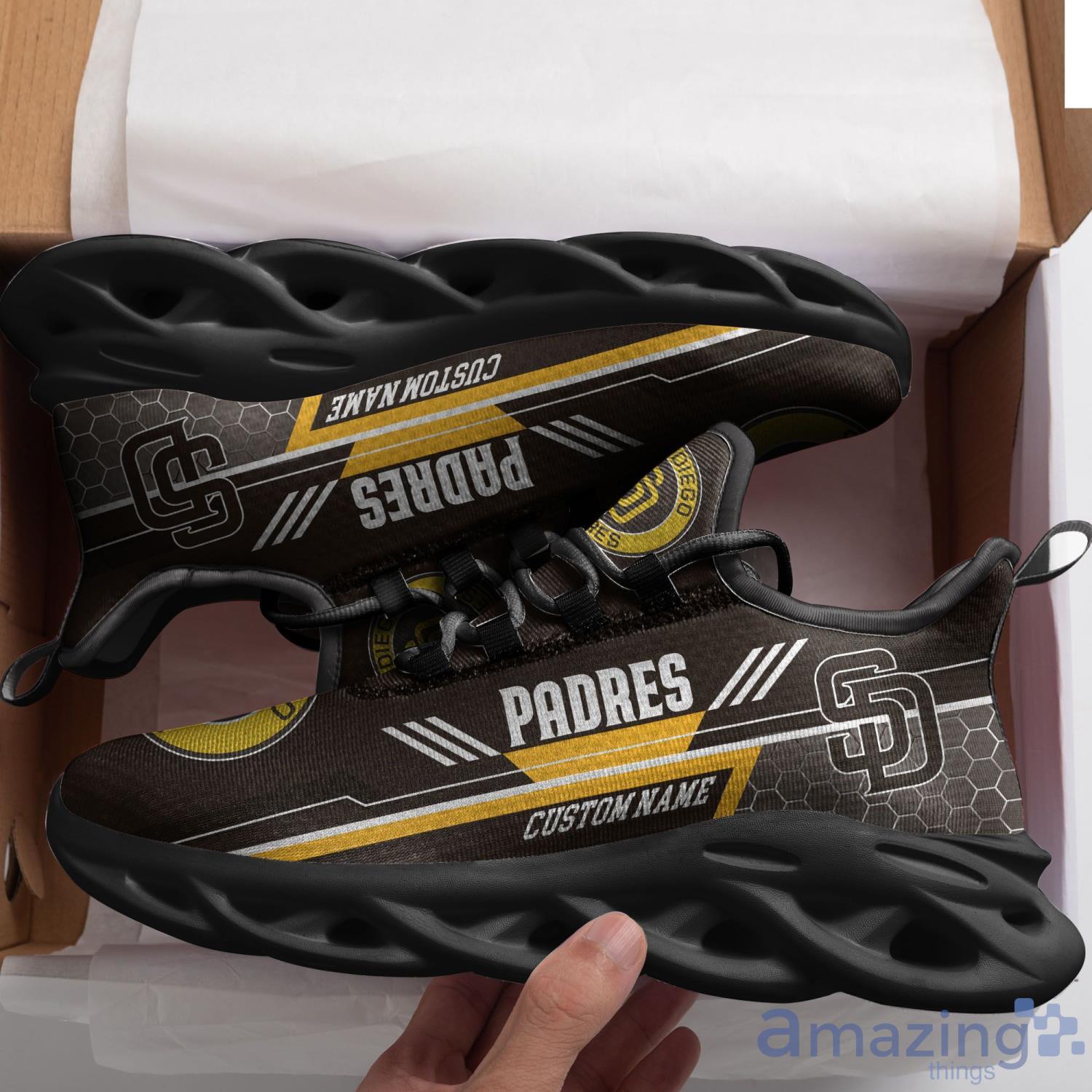 Edition Chunky Sneakers With Line San Diego Padres Shoes – Best