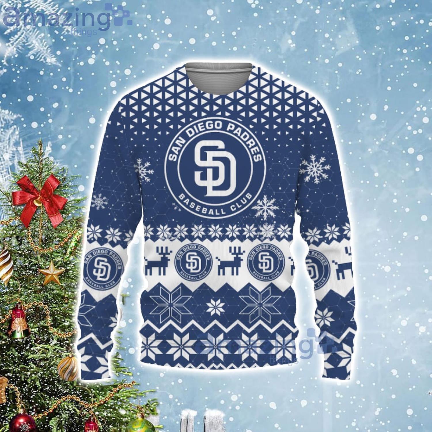 San Diego Padres Sports Football American Ugly Christmas Sweater Product Photo 1