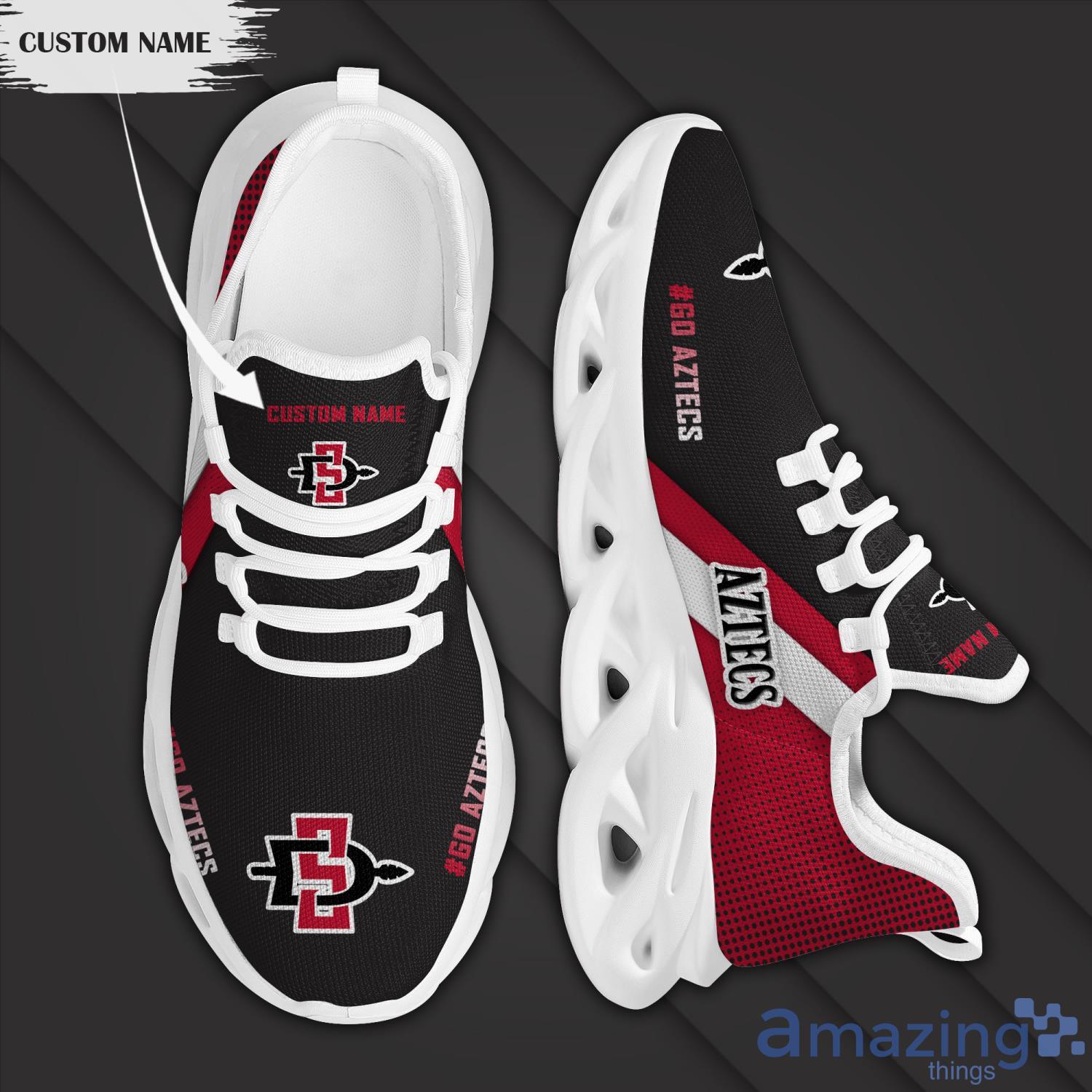 San Diego State Aztecs Custom Name Max Soul Sneaker Running Shoes For Fans image San Diego State Aztecs Custom Name Max Soul Sneaker Running Shoes For Fans Product Photo 4