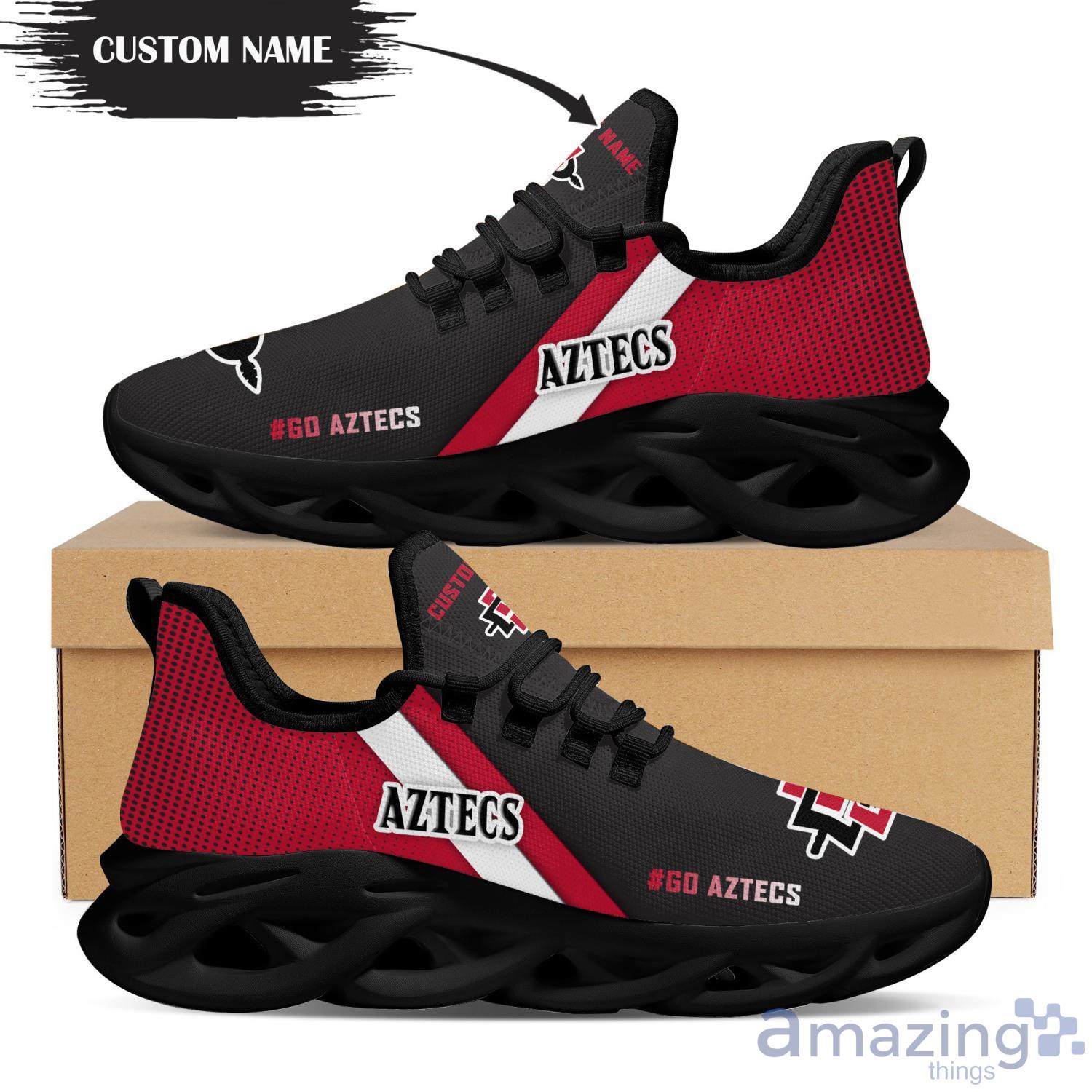 San Diego State Aztecs Custom Name Max Soul Sneaker Running Shoes For Fans image San Diego State Aztecs Custom Name Max Soul Sneaker Running Shoes For Fans Product Photo 5