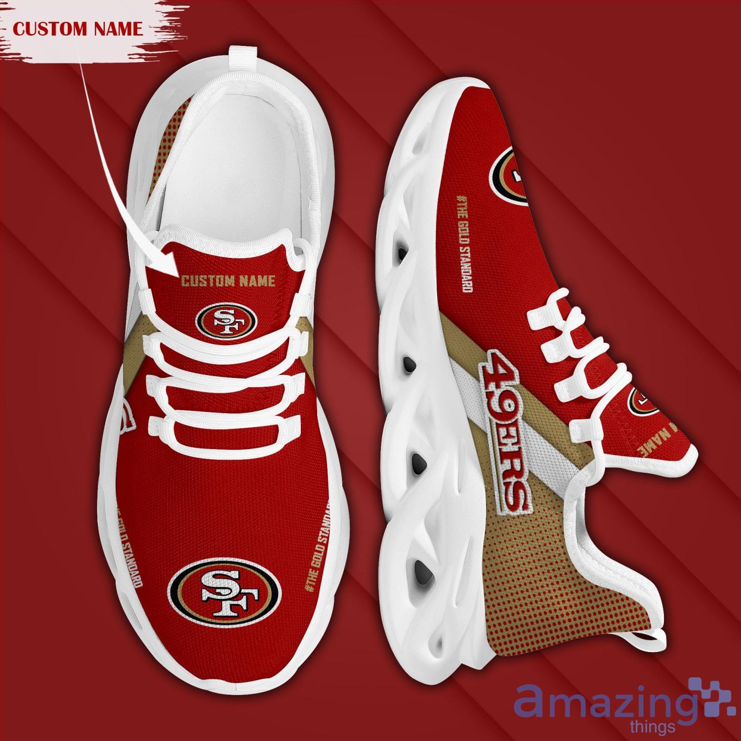 San Francisco 49ers Custom Print Sport Sneakers NFL