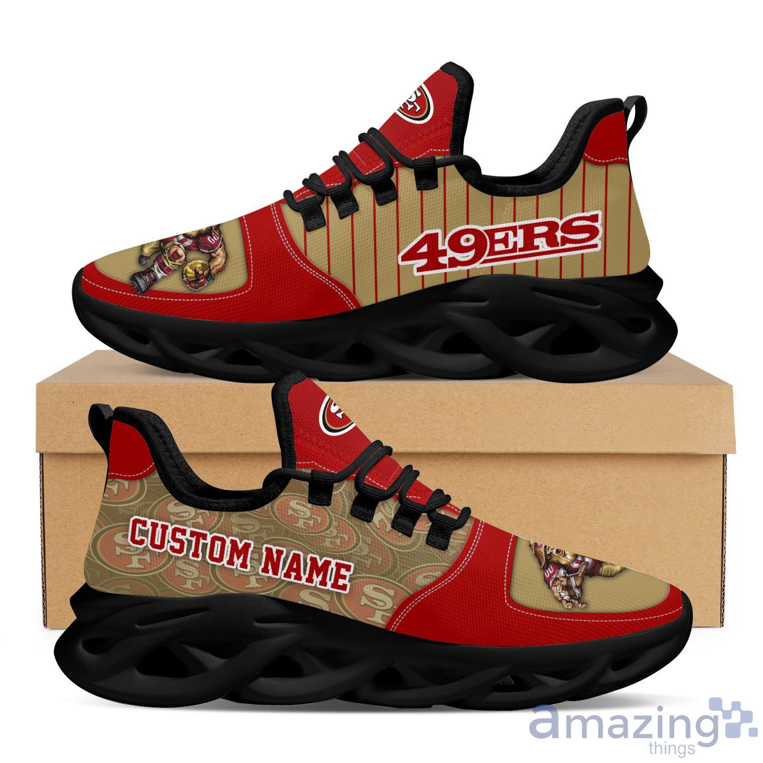 SAN FRANCISCO 49ERS VINYL STENCIL FOR CUSTOM SHOES SNEAKERS AND