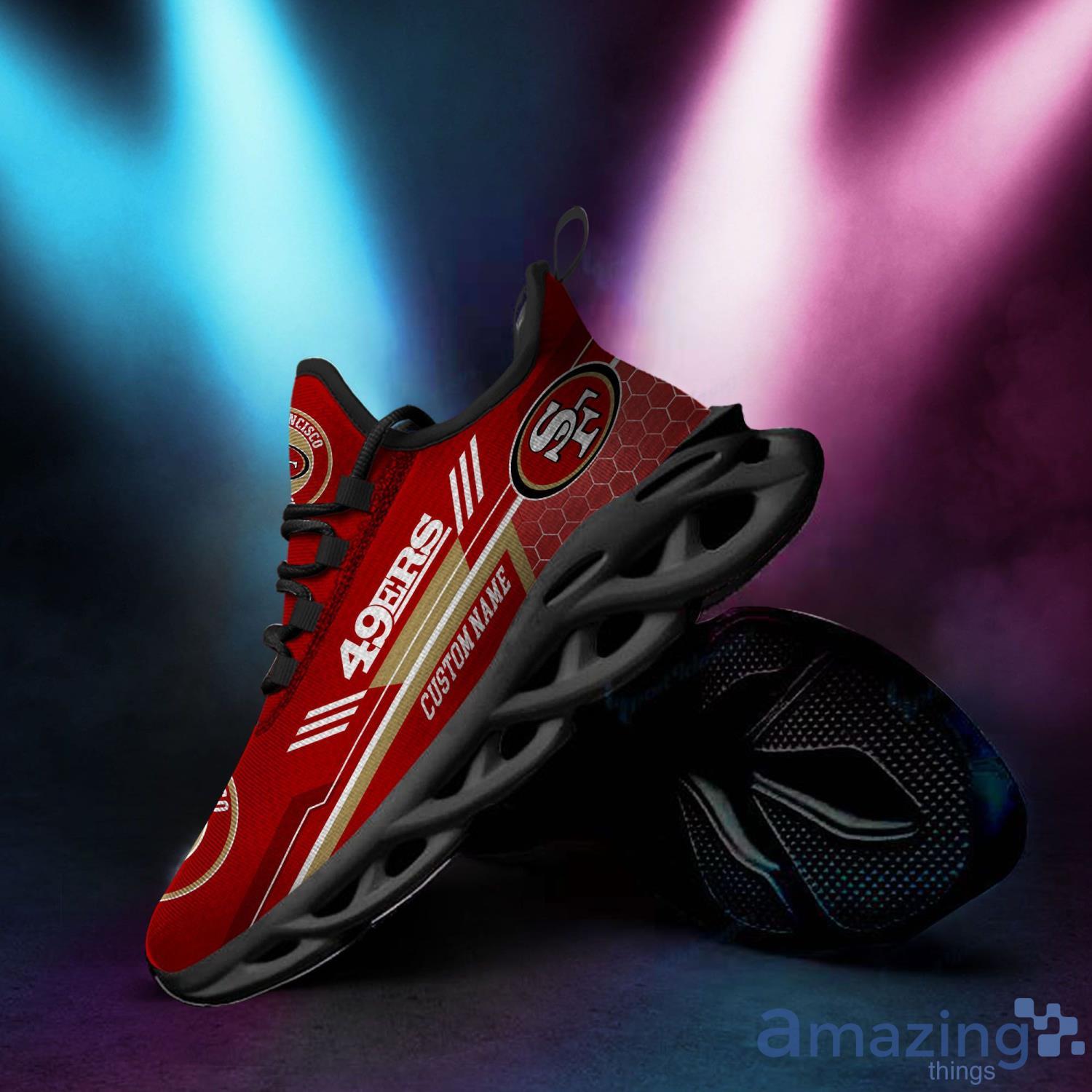 Miami Dolphins Custom Name NFL Neon Light Max Soul Shoes Gift For Fans  Running Sneaker - Freedomdesign