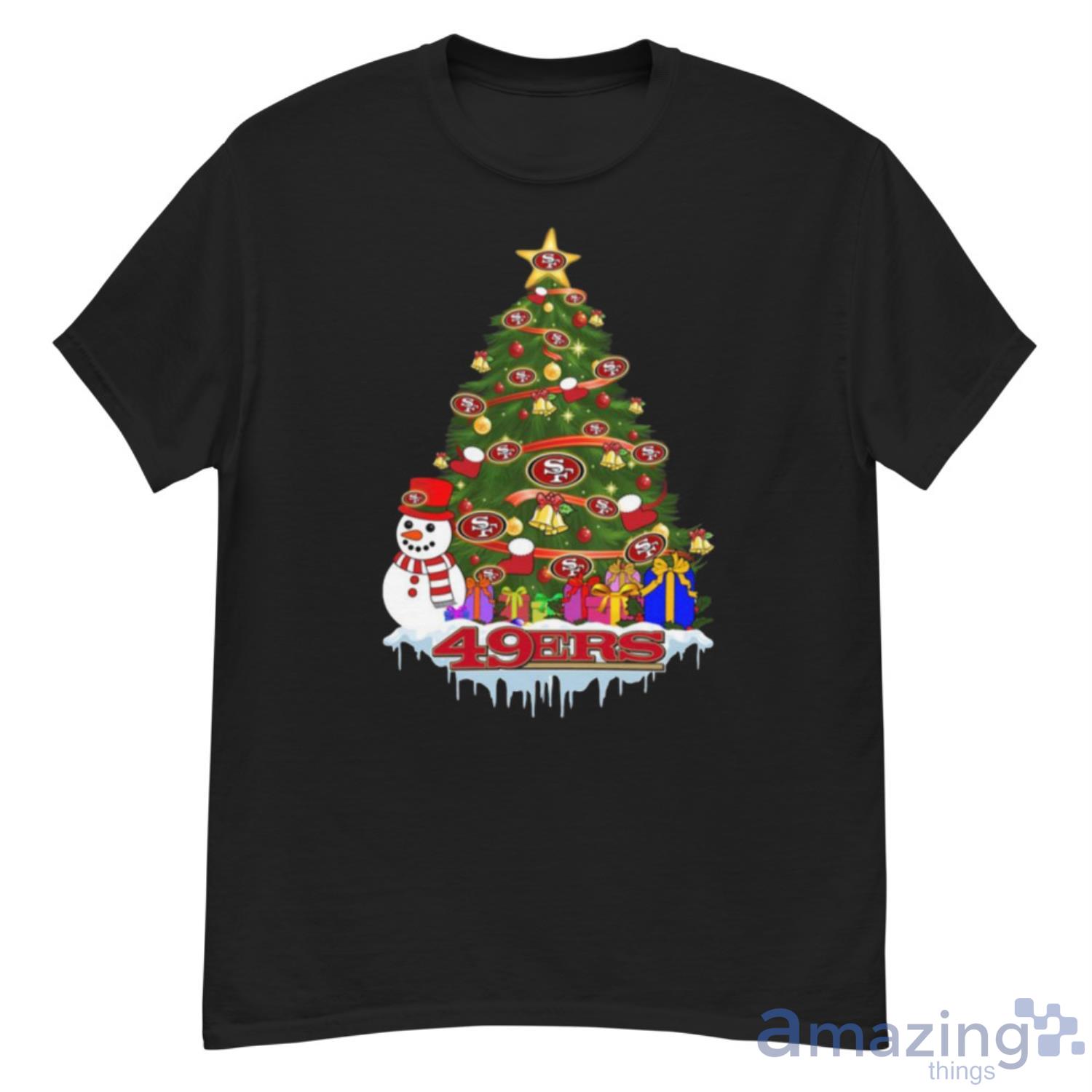 Merry Christmas San Francisco 49ers Logo shirt, tank top, v neck