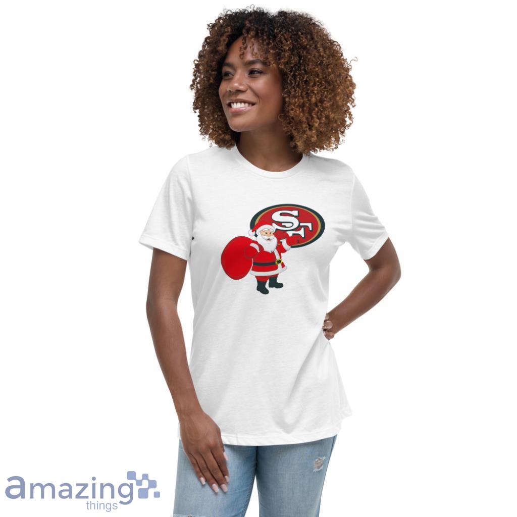 San Francisco 49ers NFL Santa Claus Christmas Shirt