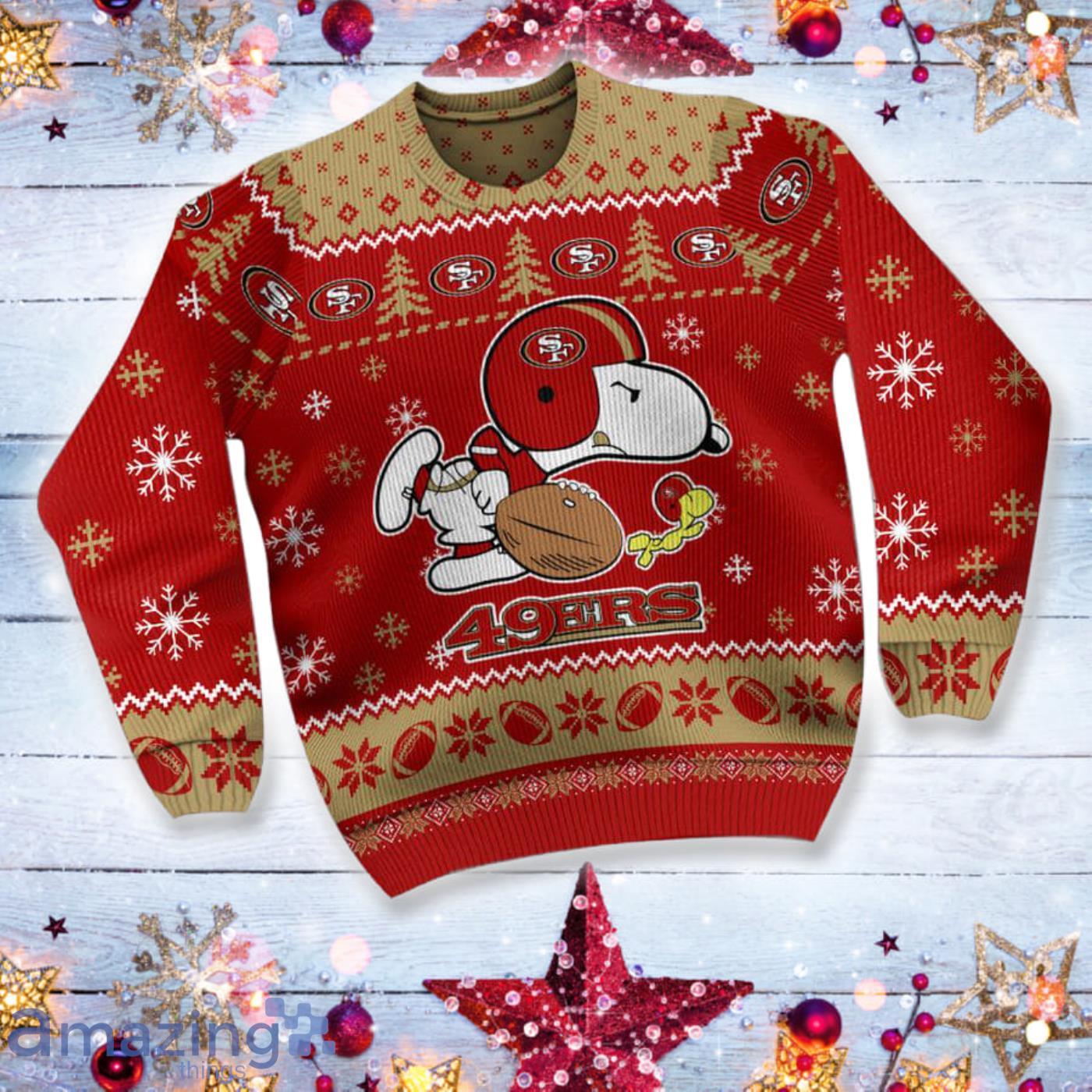 Boston Red Sox Snoopy Lover Ugly Christmas Sweater