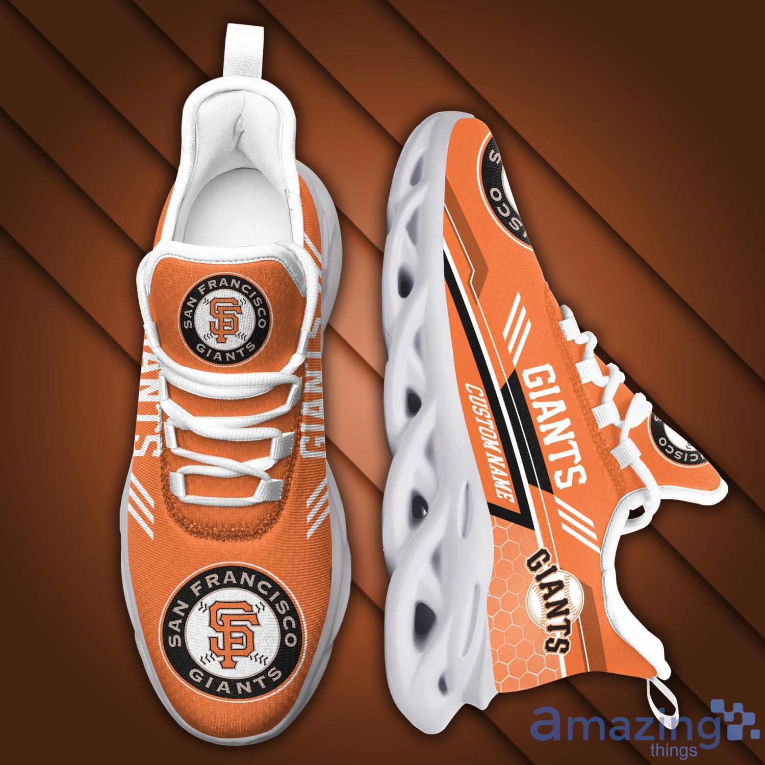 San Francisco Giants MLB MAX SOUL SHOES Custom Name For Men And Women  Running Sneakers - Banantees