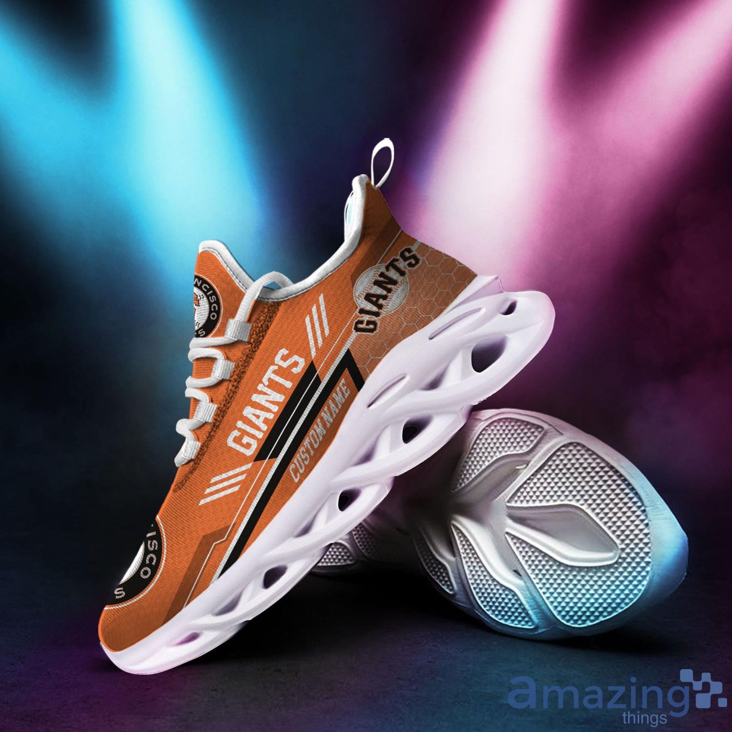 San Francisco Giants MLB MAX SOUL SHOES Custom Name For Men And Women  Running Sneakers - Banantees