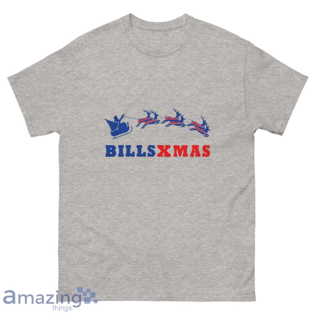 Santa Buffalo Football Christmas Shirt - 500 Men’s Classic Tee Gildan