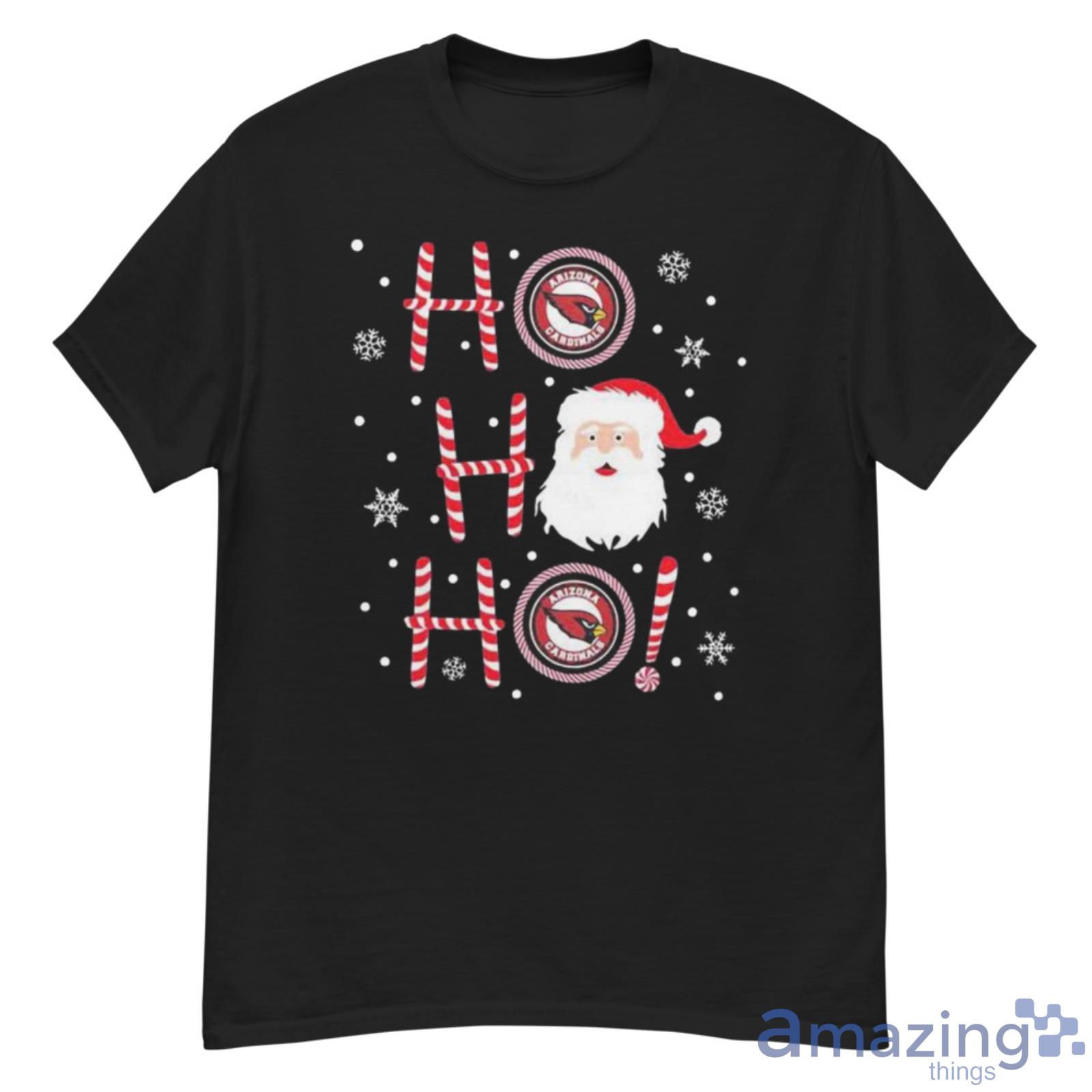 Santa Claus Ho Ho Ho Arizona Cardinals Christmas Shirt - G500 Men’s Classic T-Shirt