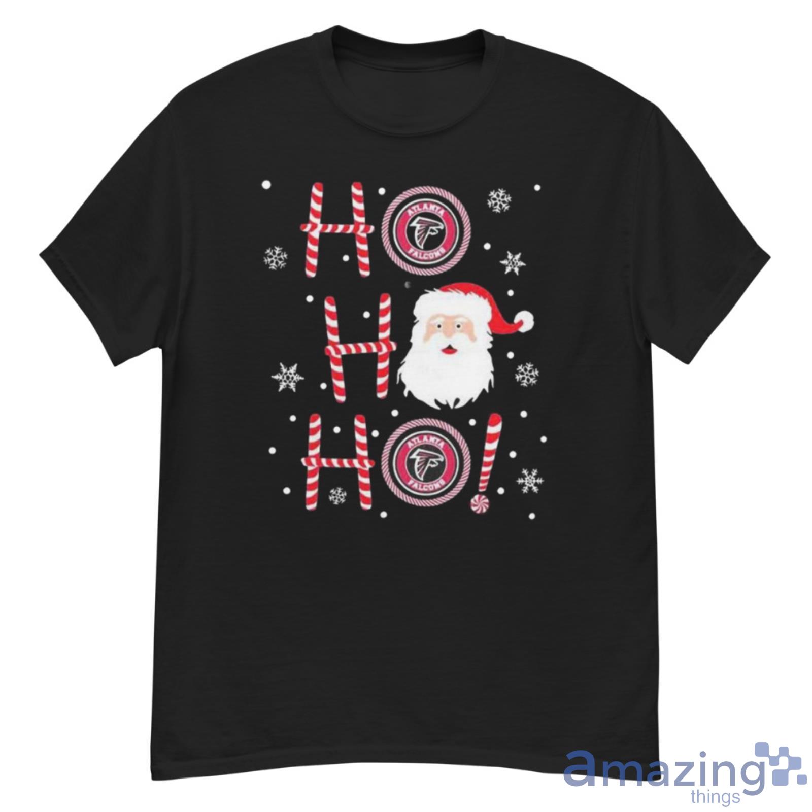 Santa Claus Ho Ho Ho Atlanta Falcons Christmas Shirt - G500 Men’s Classic T-Shirt