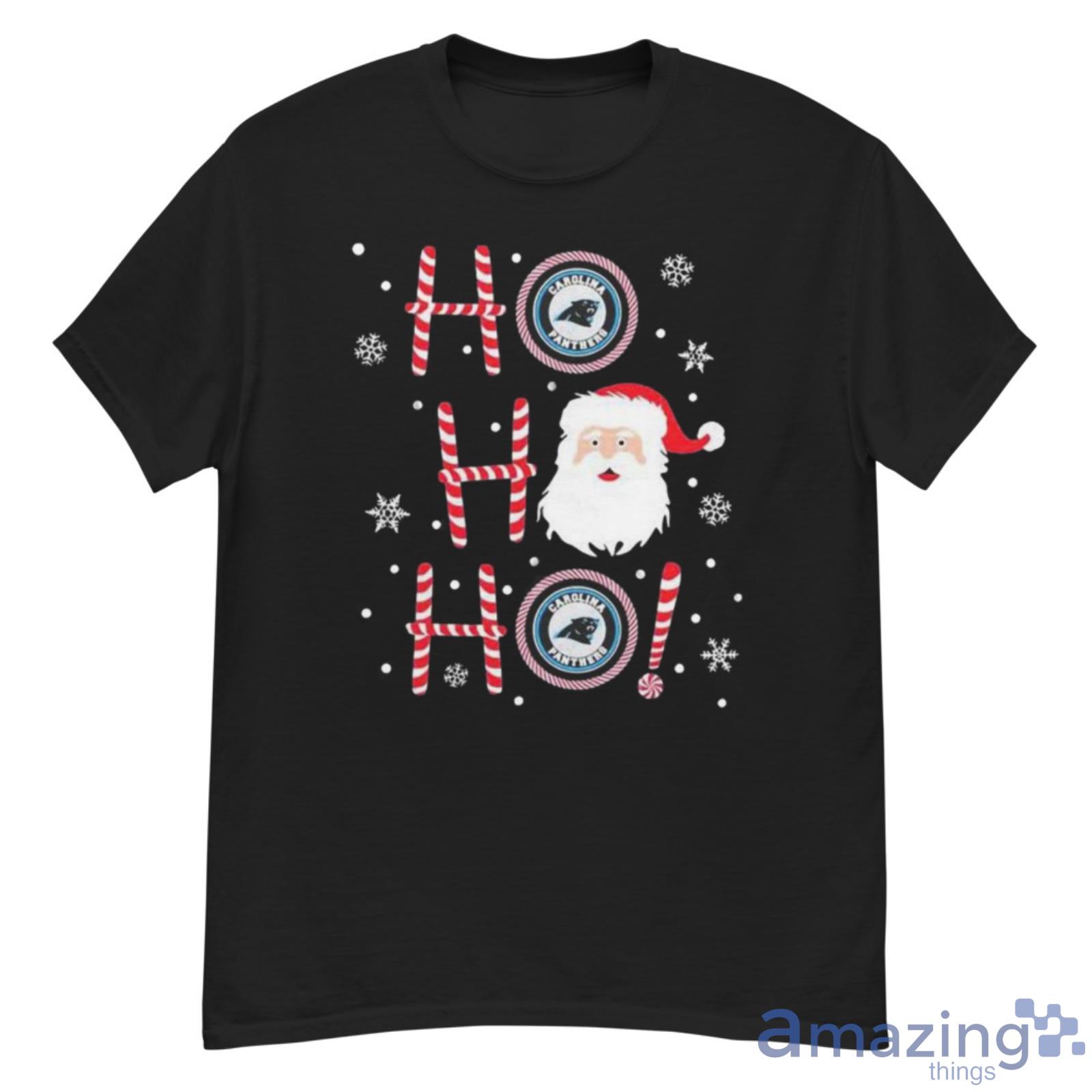 Santa Claus Ho Ho Ho Carolina Panthers Christmas Shirt - G500 Men’s Classic T-Shirt