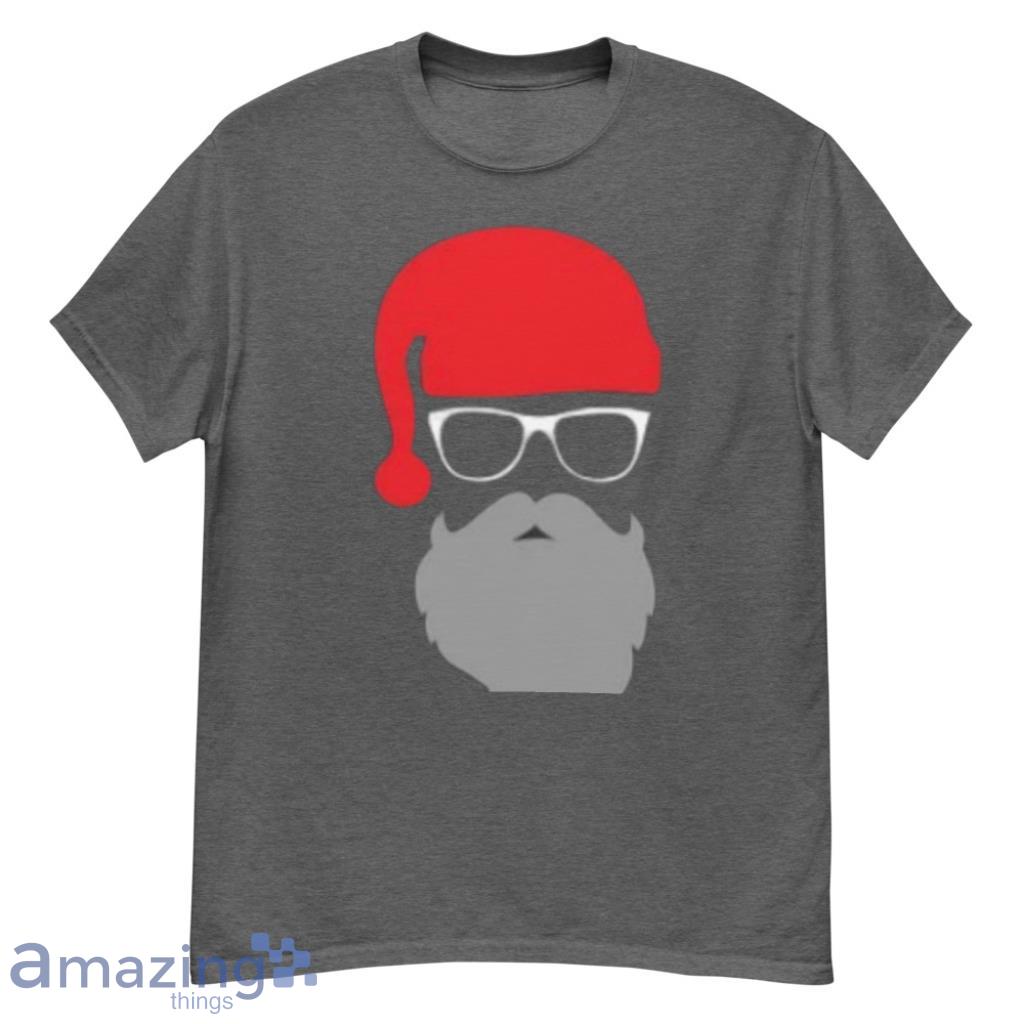 Santa Claus Shirt, Christmas Shirt, Hipster Christmas Shirt Product Photo 1