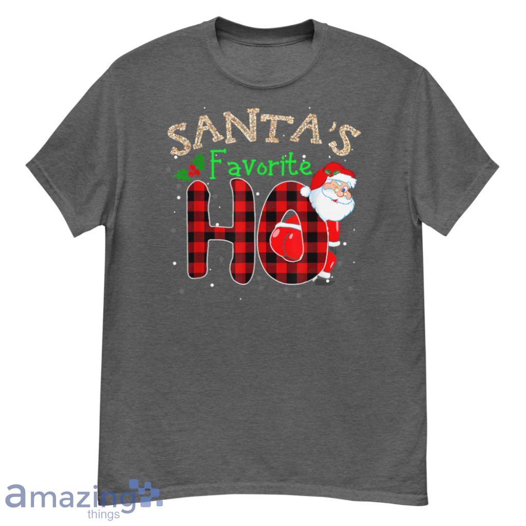 Santa's Favorite Ho Xmas Christmas Shirt - G500 Men’s Classic T-Shirt-1