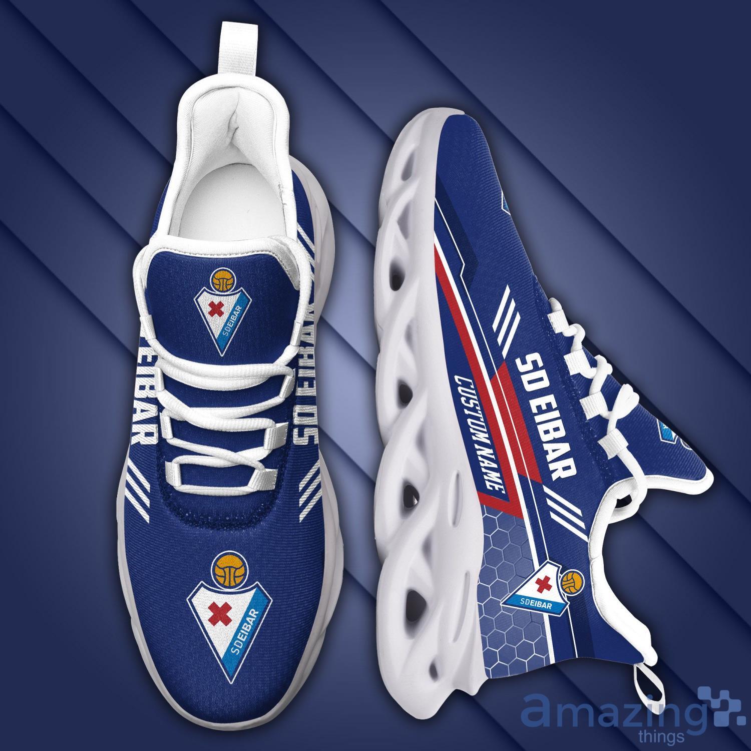 SD Eibar Custom Name Max Soul Sneaker Running Shoes For Football Fan image SD Eibar Custom Name Max Soul Sneaker Running Shoes For Football Fan Product Photo 2
