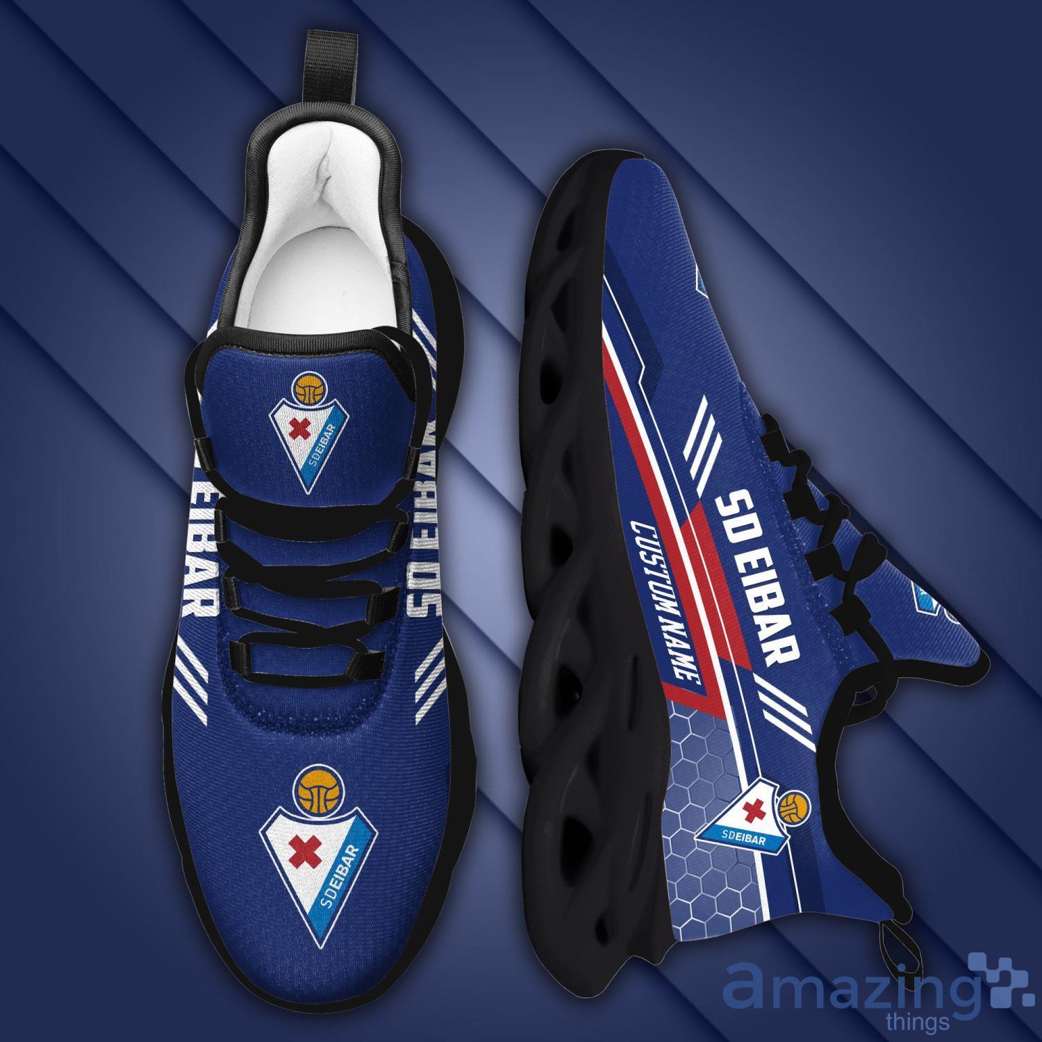 SD Eibar Custom Name Max Soul Sneaker Running Shoes For Football Fan image SD Eibar Custom Name Max Soul Sneaker Running Shoes For Football Fan Product Photo 6