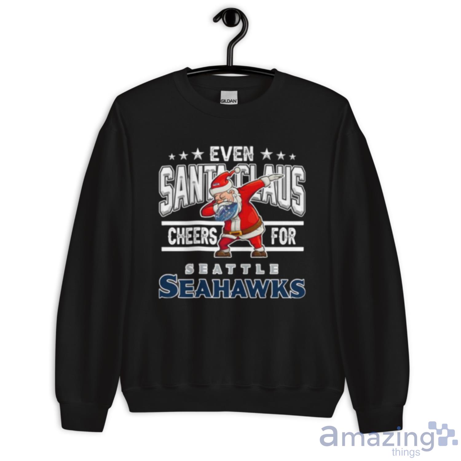 Washington Redskins Even Santa Claus Cheers For Christmas NFL Shirt For Fans