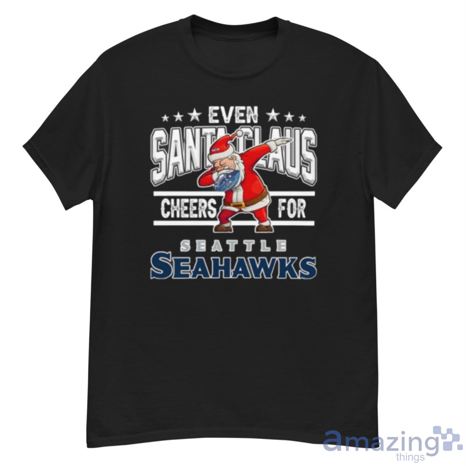 Kansas City Chiefs Even Santa Claus Cheers For Christmas NFL Shirt For Fans  - Freedomdesign