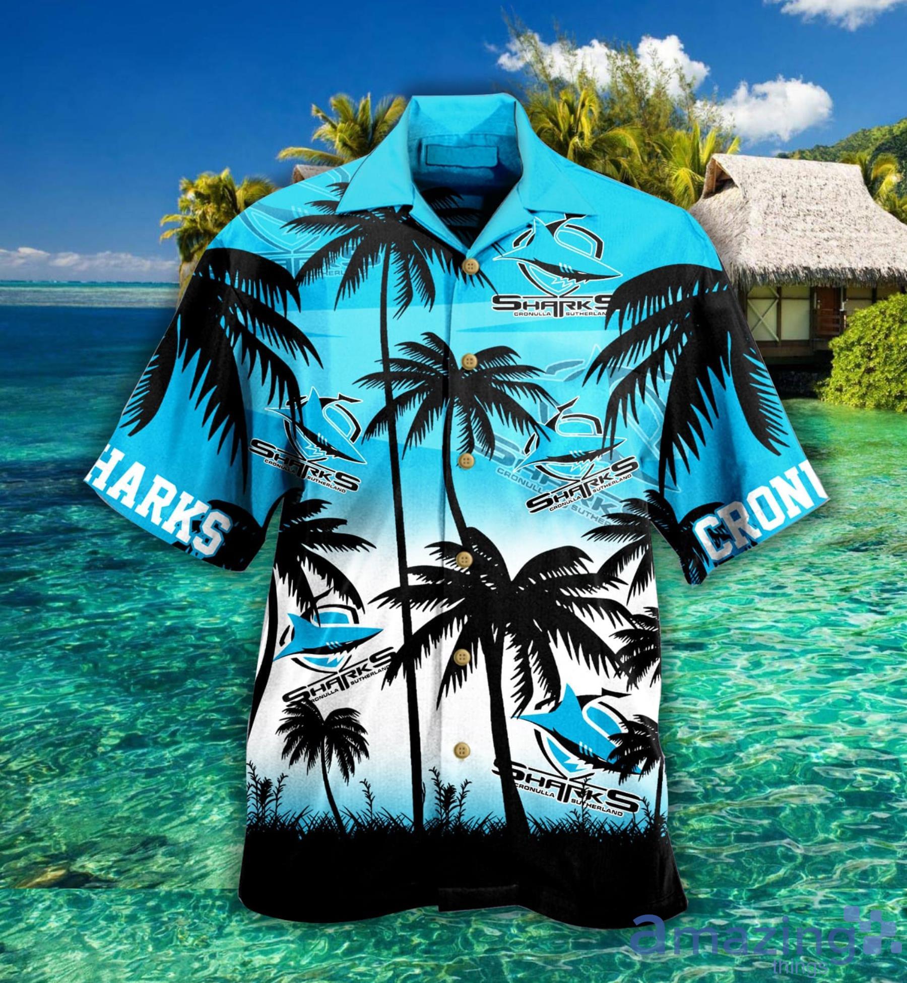Sharks Cronulla Team Hawaiian Shirt For Fans Product Photo 1