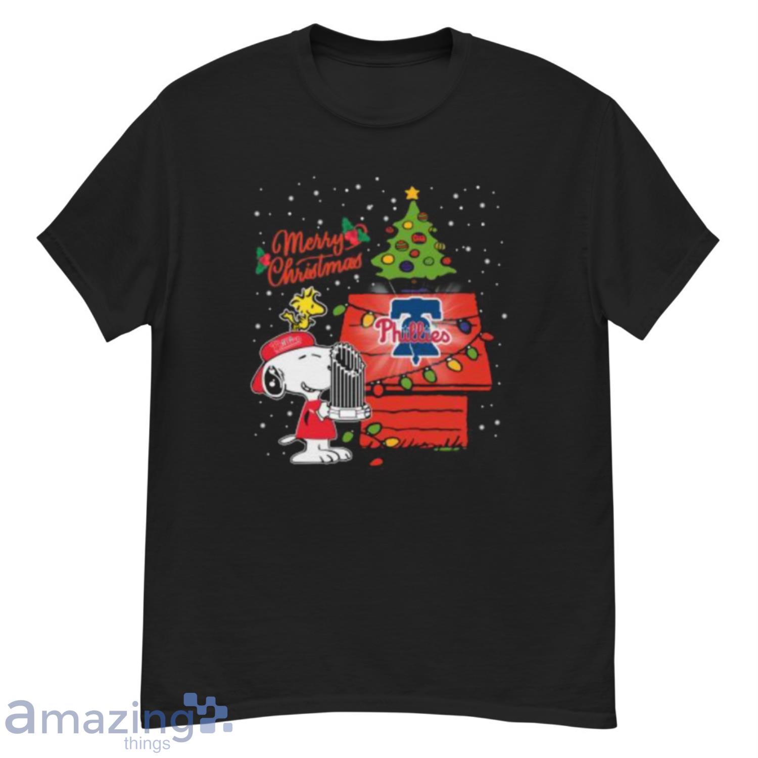 Snoopy Merry Christmas MLB Philadelphia Phillies Shirt - Bugaloo