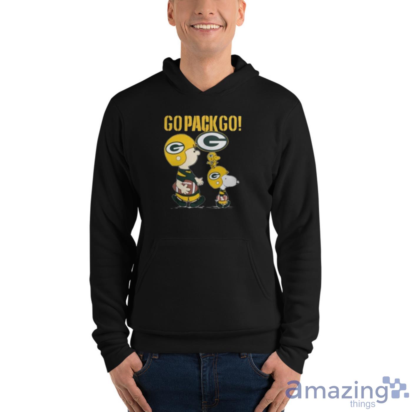 Snoopy Charlie Brown Go Pack Go Green Bay Packers shirt, hoodie, sweater,  long sleeve and tank top