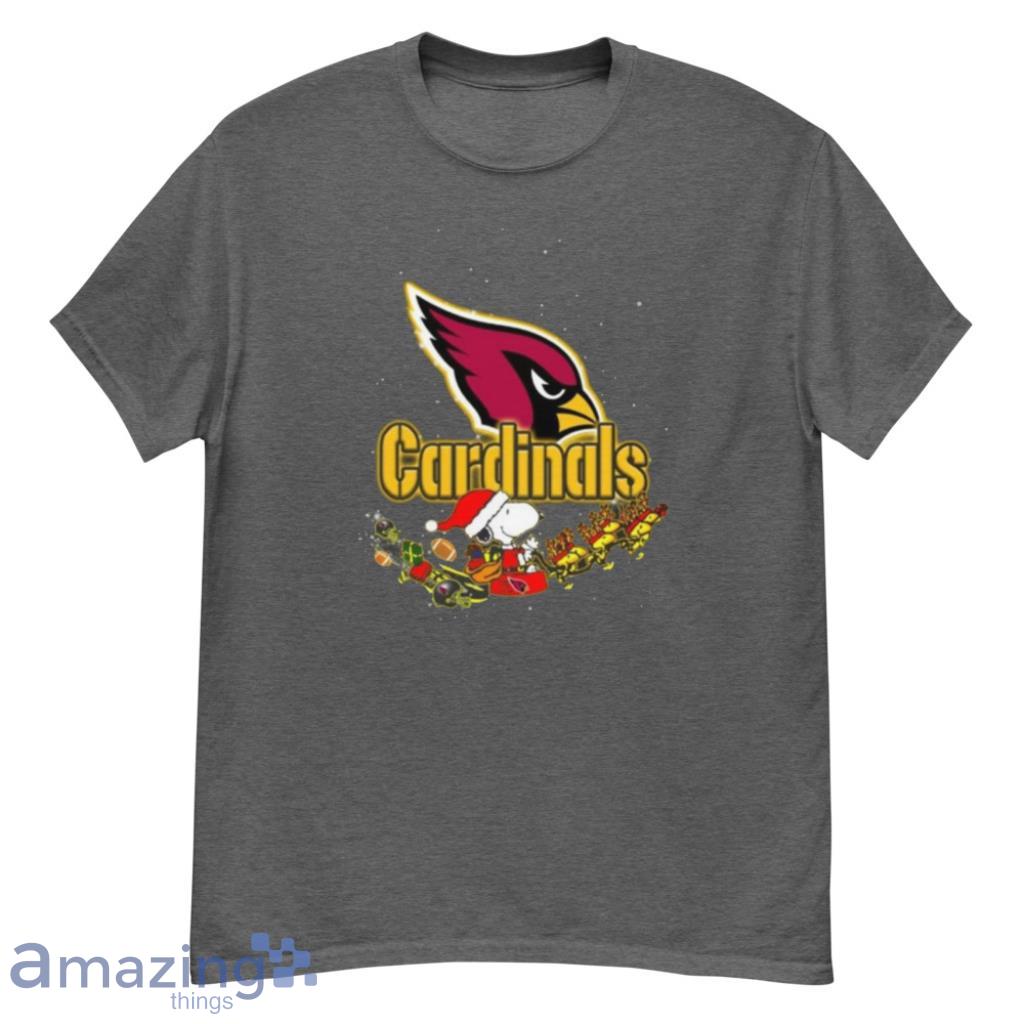 Snoopy Christmas Arizona Cardinals Christmas Shirt - G500 Men’s Classic T-Shirt-1