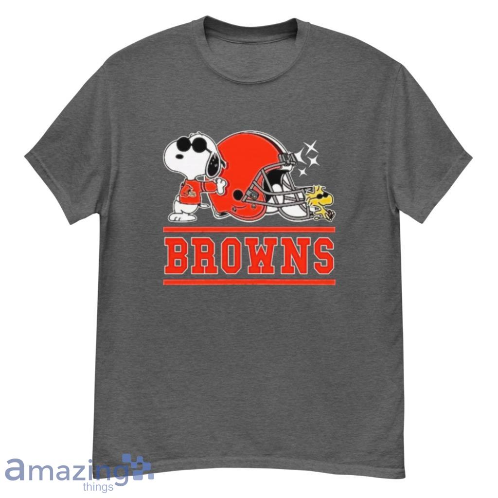 NFL Cleveland Browns Santa Claus In The Moon New Christmas Shirt