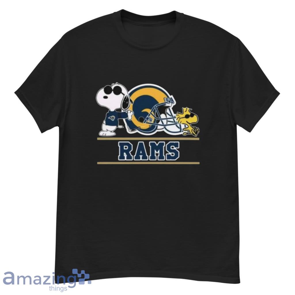 Snoopy Los Angeles Rams NFL Football Vinyl Iron On HEAT Transfer