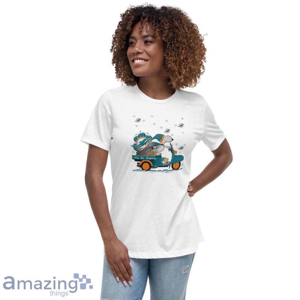 Miami Dolphins Christmas Tree Nfl Shirt - Peanutstee