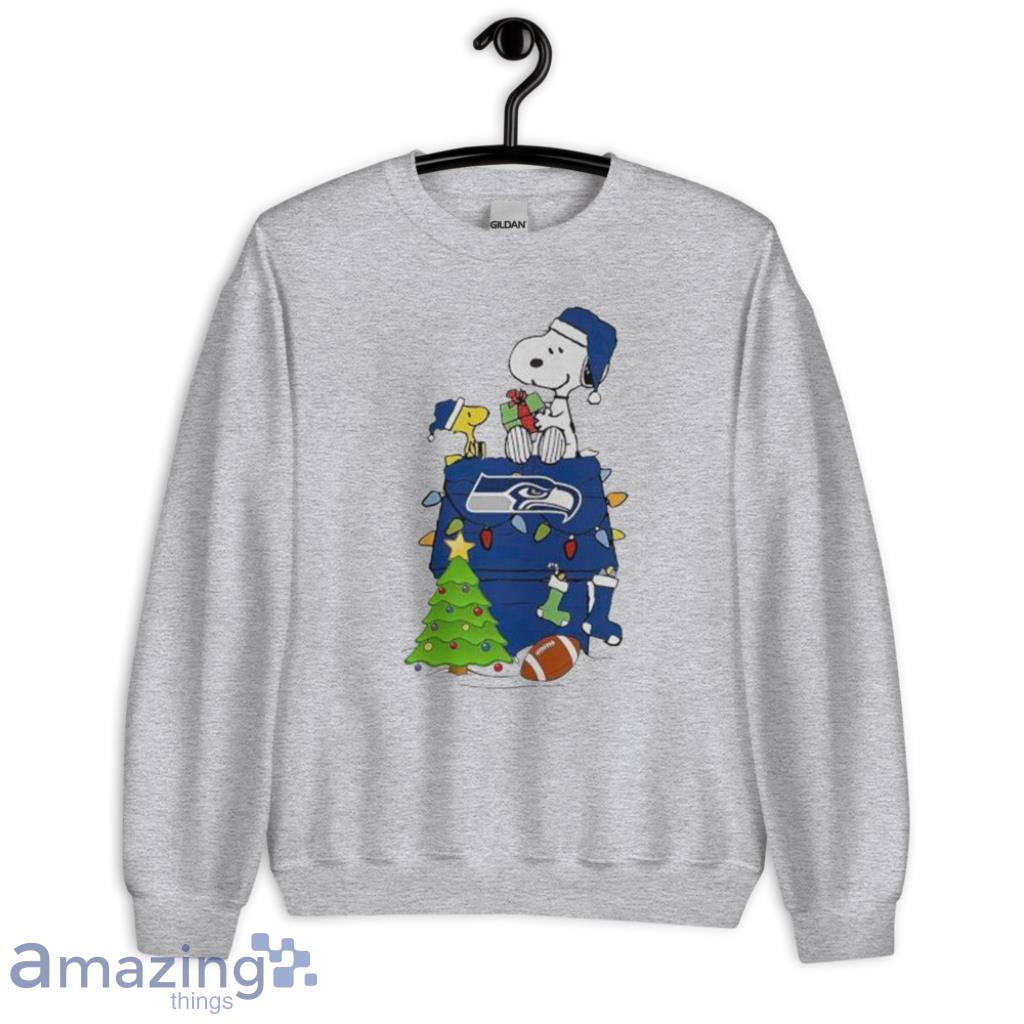 Seattle Seahawks Snoopy Christmas Shirt