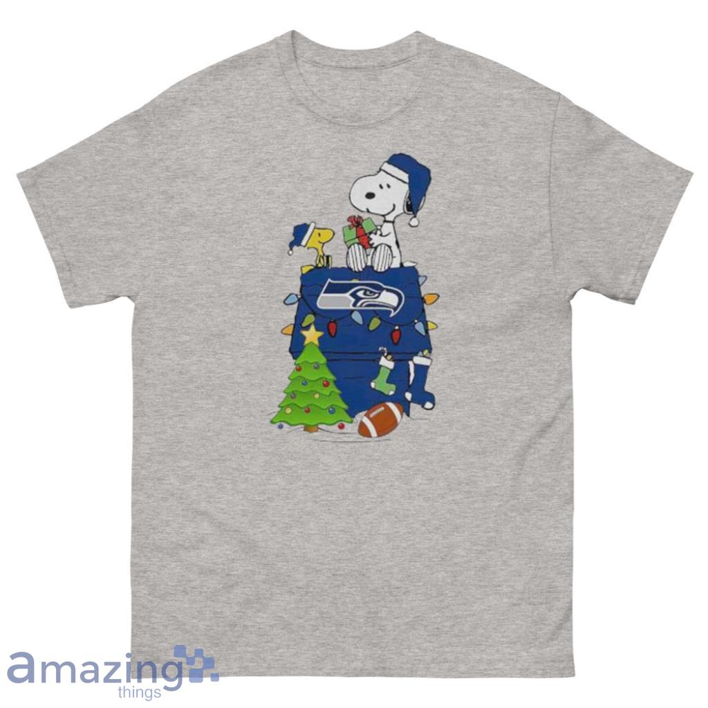 Christmas Snoopy Seattle Seahawks Shirt