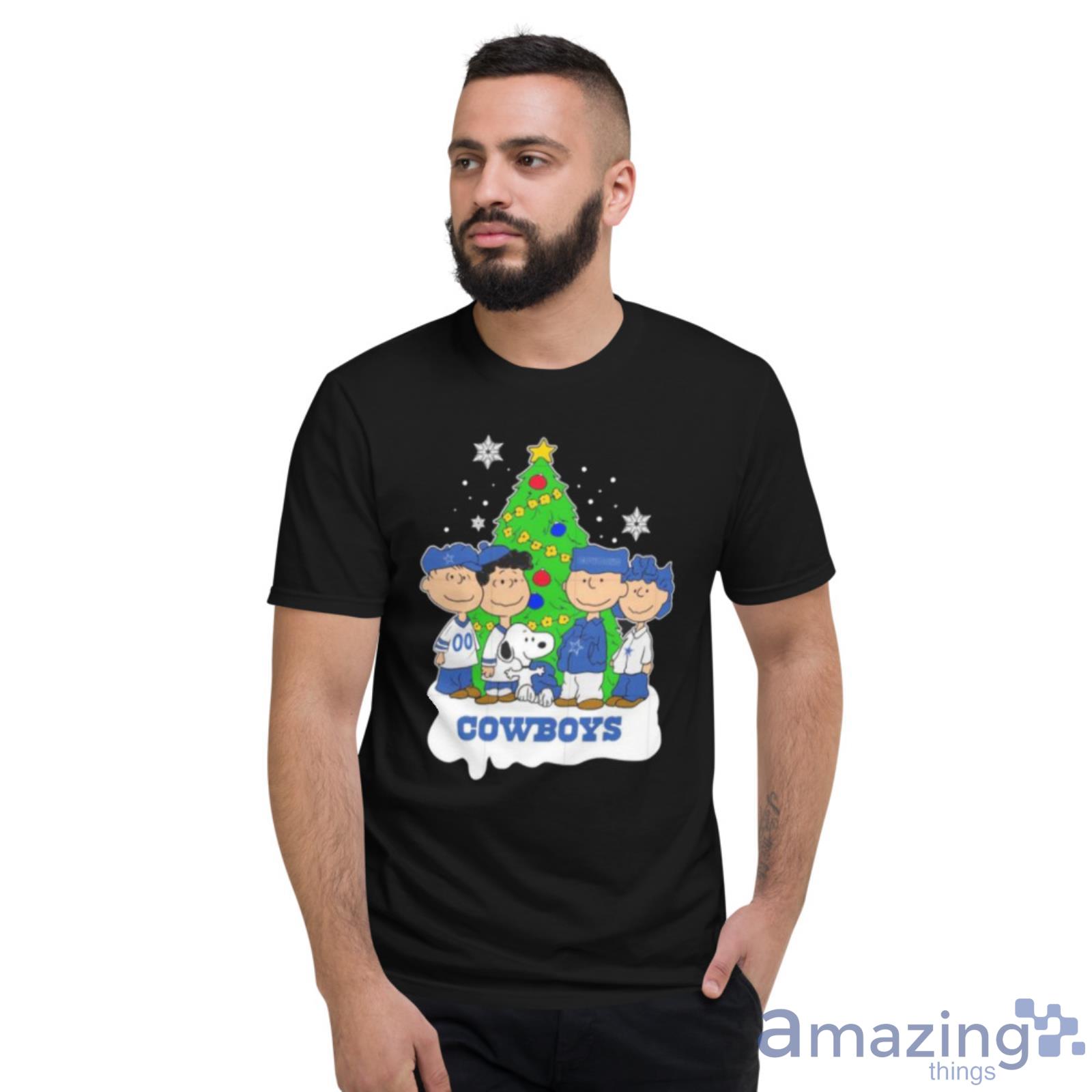 Snoopy Dallas Cowboys Christmas Shirt - High-Quality Printed Brand