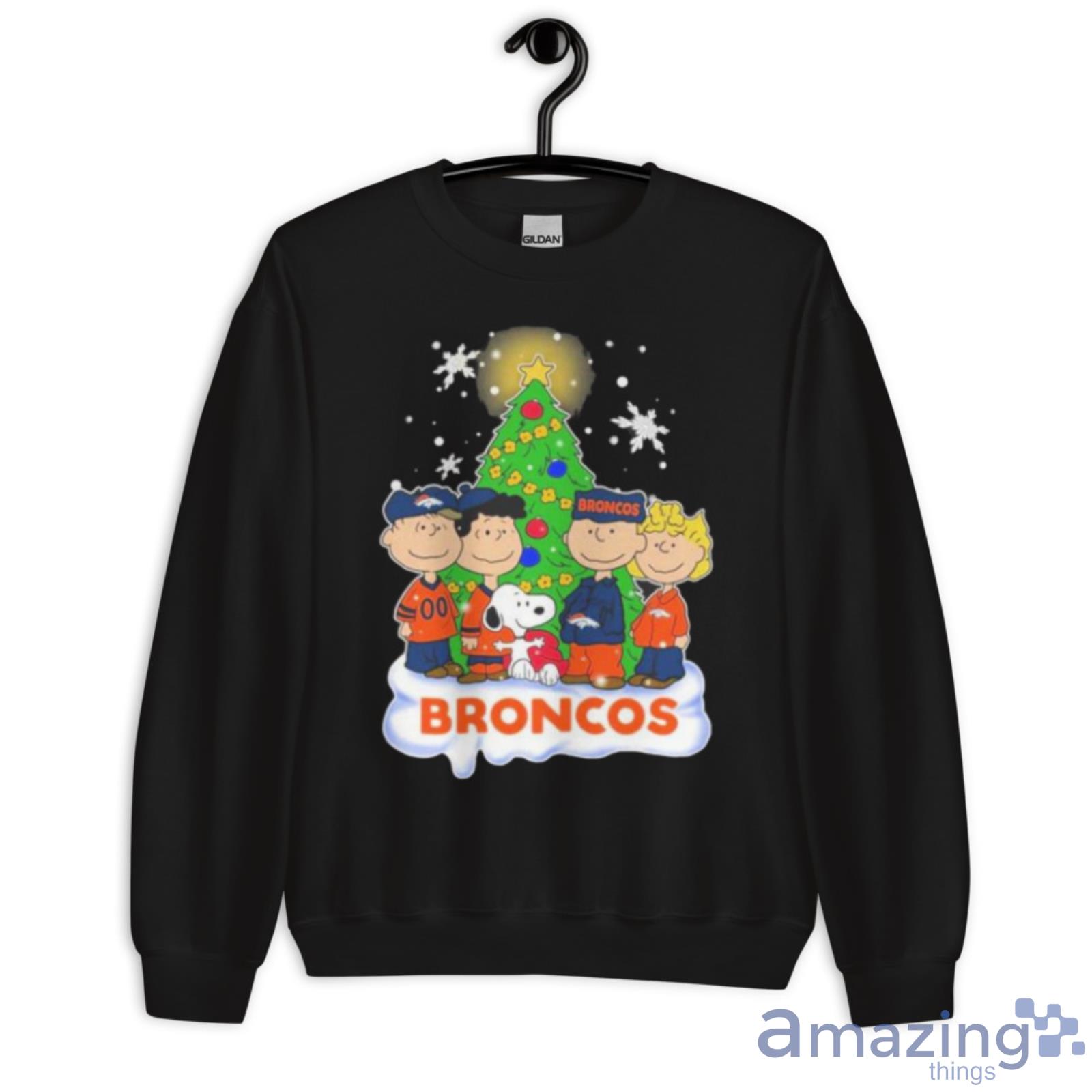 Snoopy the Peanuts denver broncos Christmas shirt, hoodie, sweater