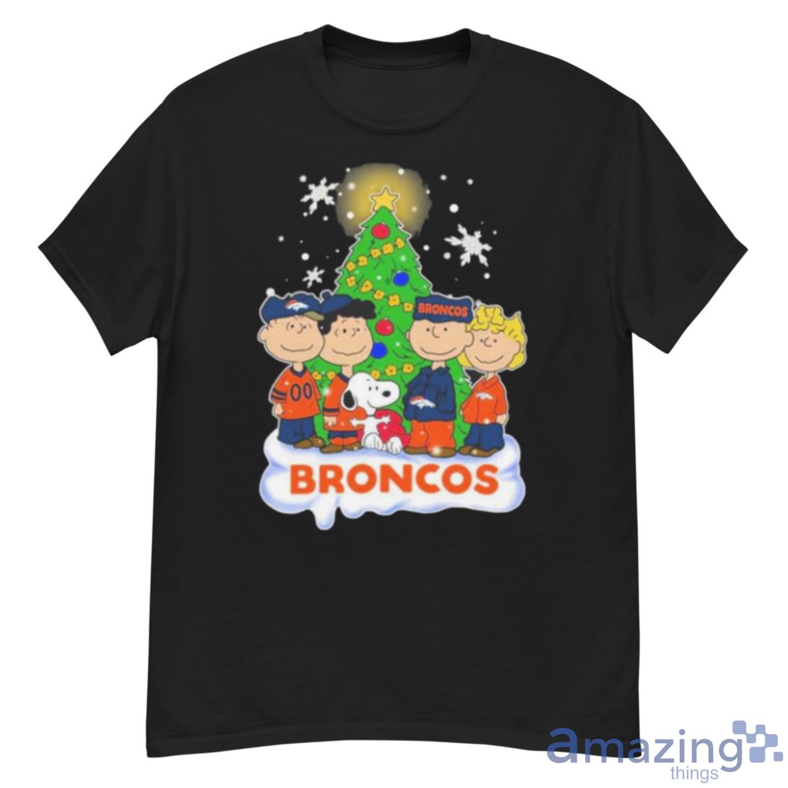 Snoopy The Peanuts Denver Broncos Christmas Shirt - G500 Men’s Classic T-Shirt