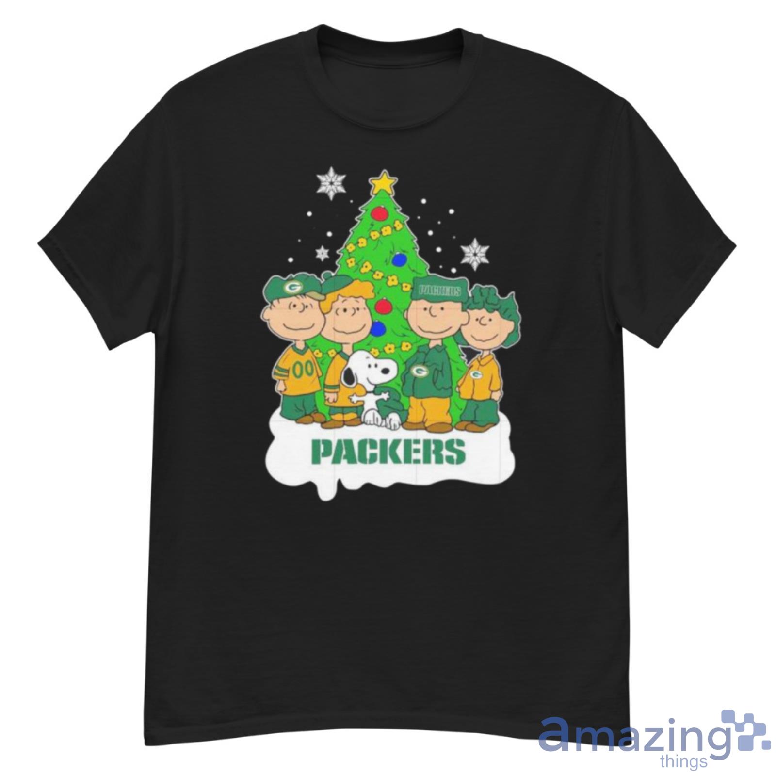 Nouvette Snoopy Green Bay Packers Christmas Shirt