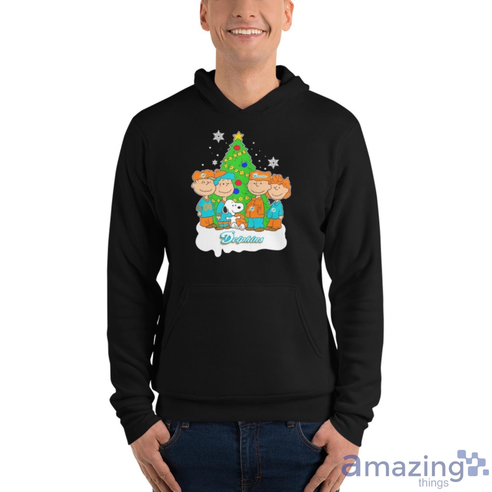 Miami Dolphins Christmas Tree Nfl Shirt - Peanutstee